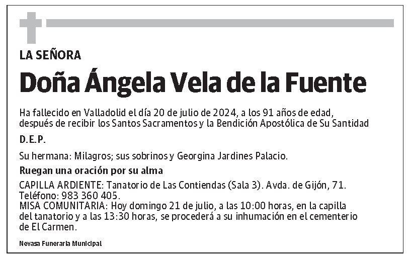 Ángela Vela de la Fuente