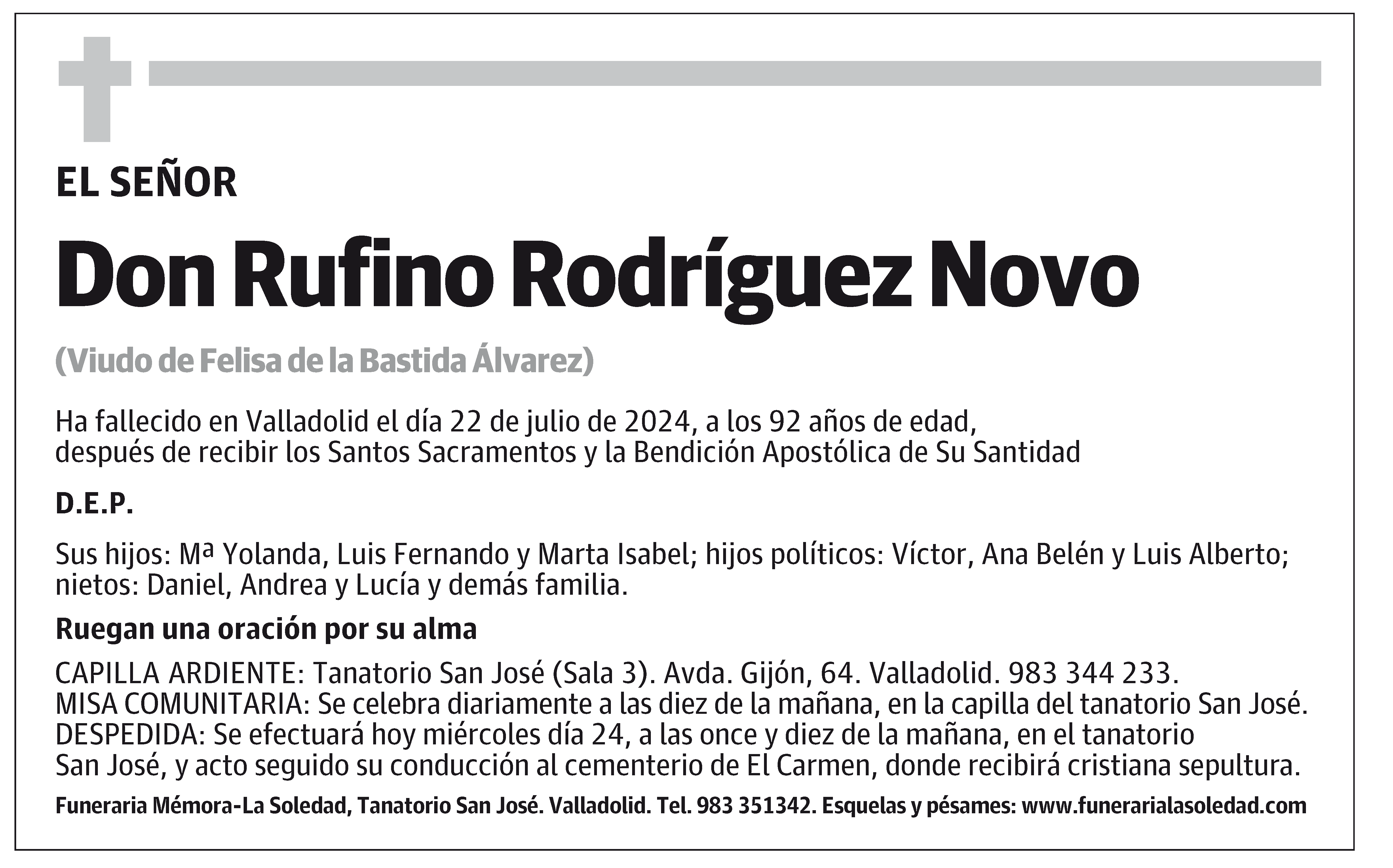 Rufino Rodríguez Novo