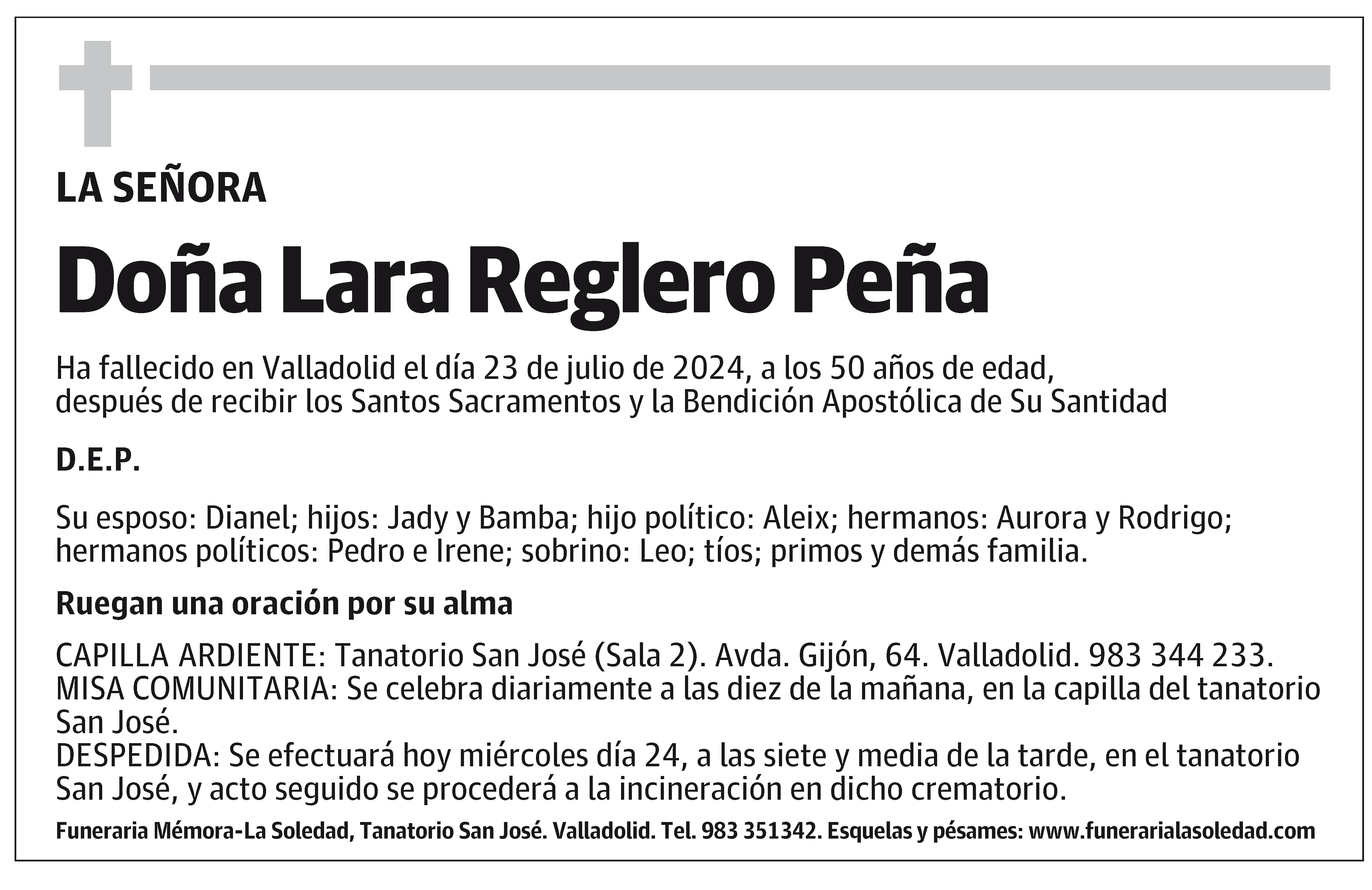 Lara Reglero Peña