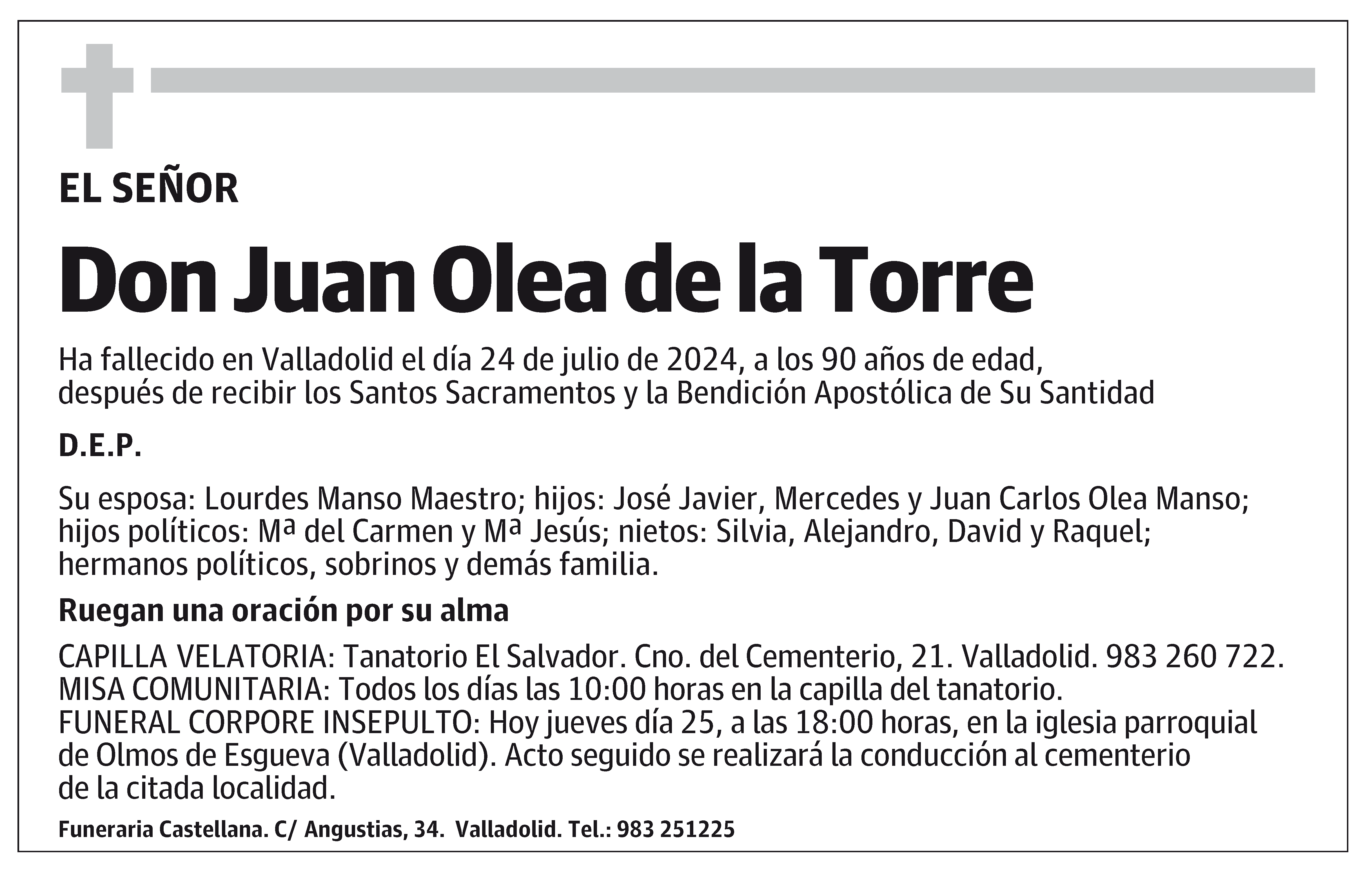 Juan Olea de la Torre