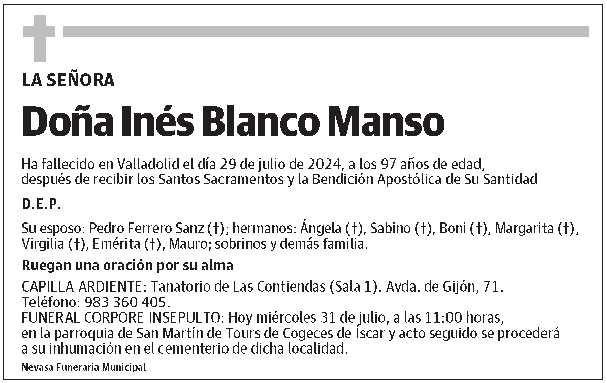 Inés Blanco Manso