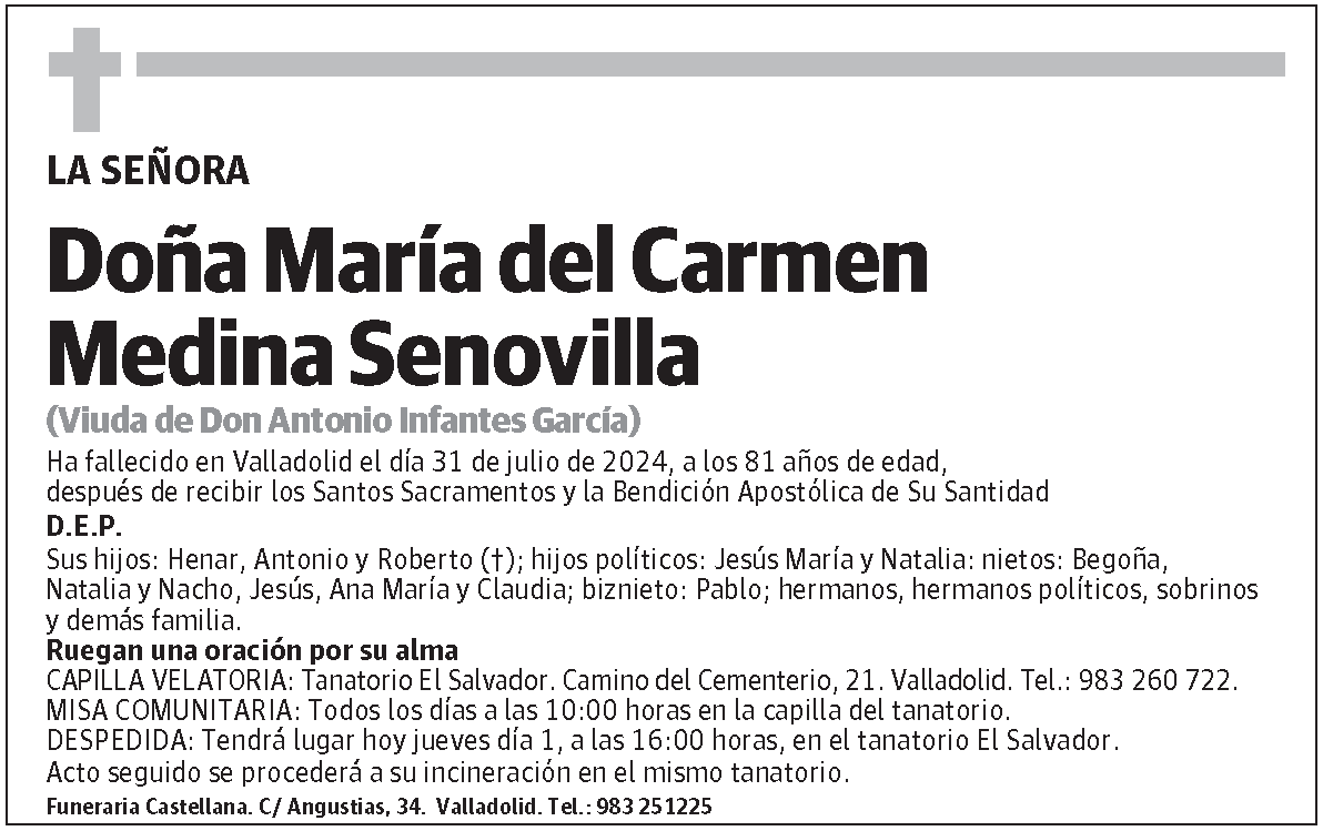 María del Carmen Medina Senovilla