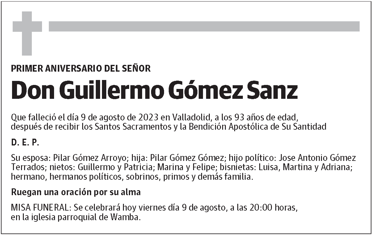 Guillermo Gómez Sanz