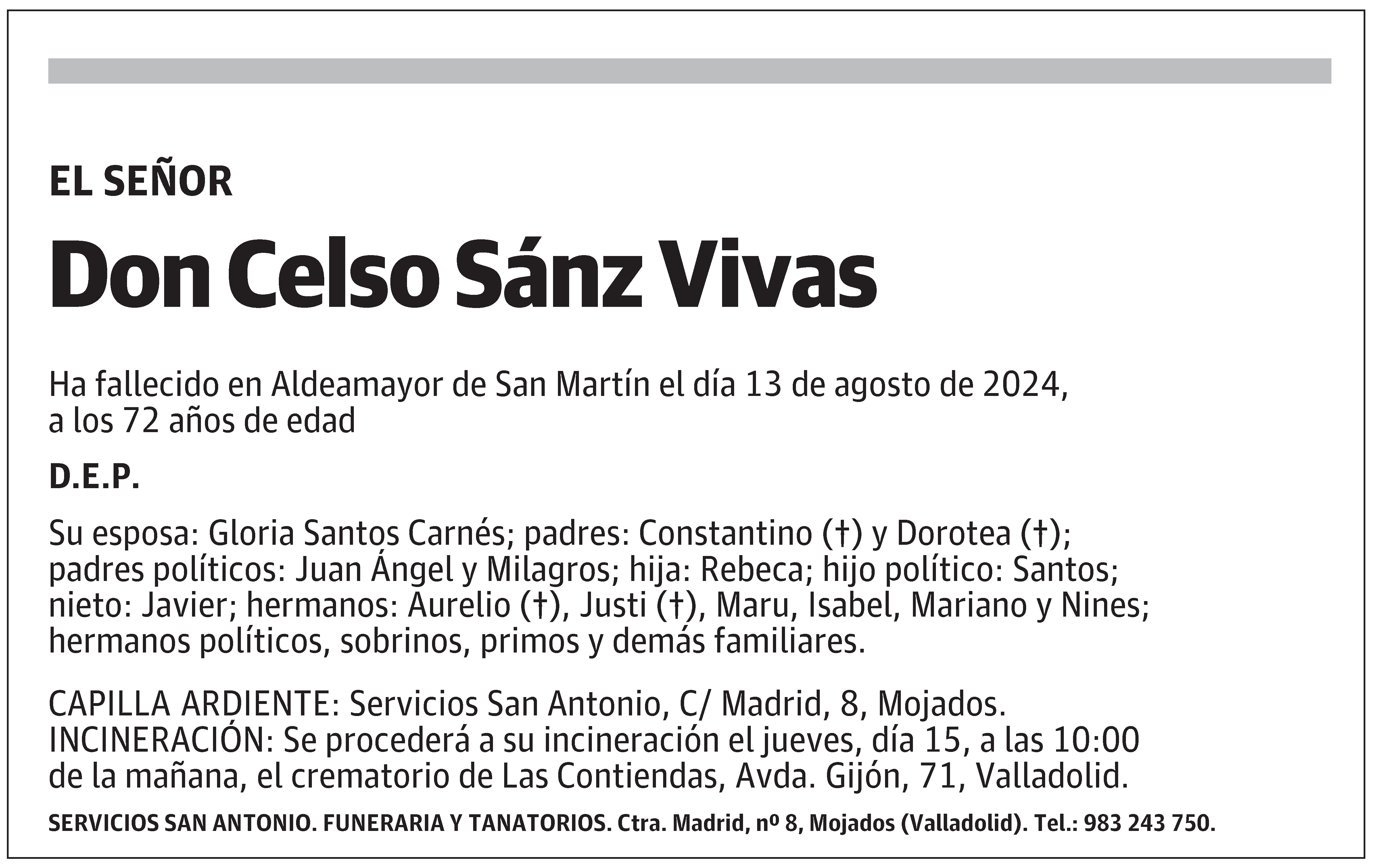 Celso Sánz Vivas