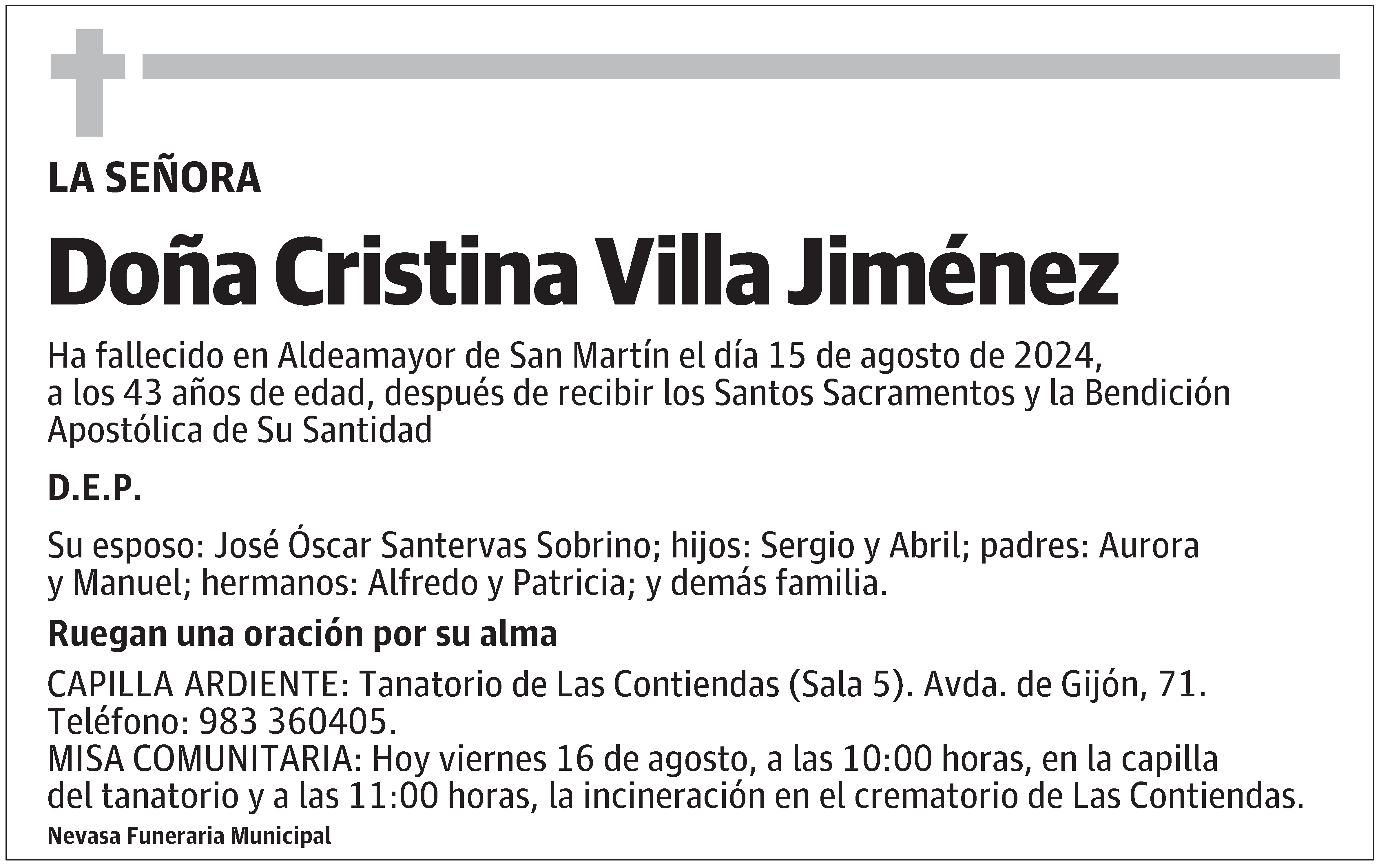 Cristina Villa Jiménez