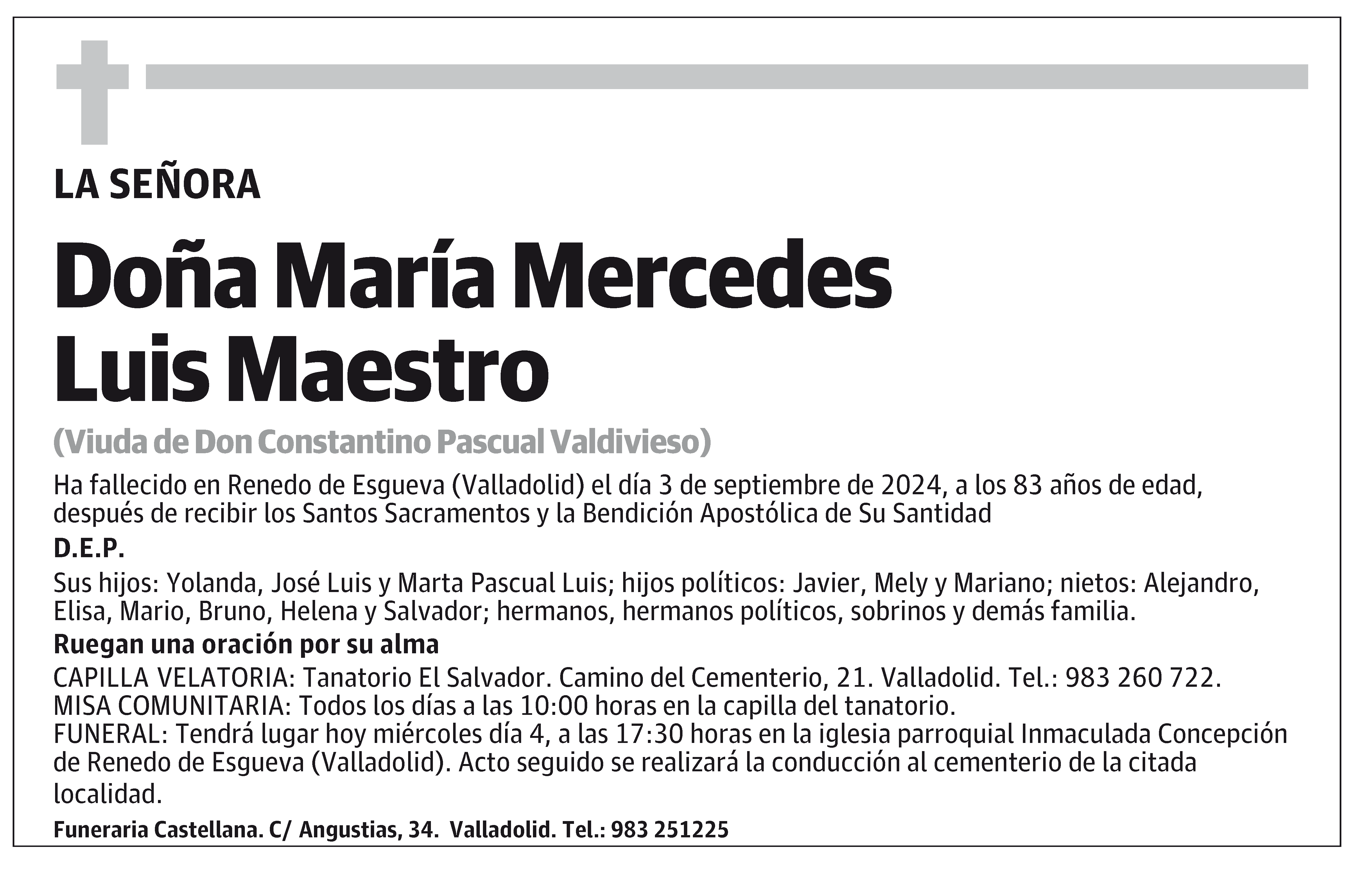 María Mercedes Luis Maestro