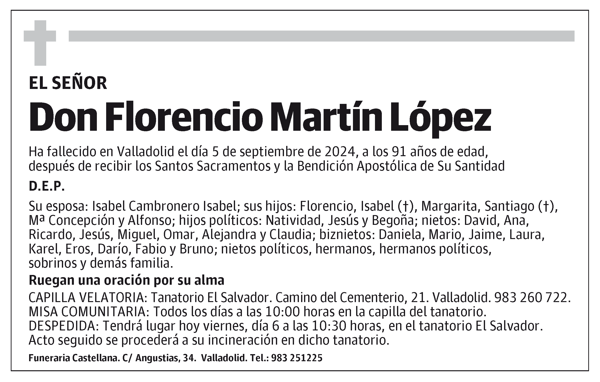 Florencio Martín López