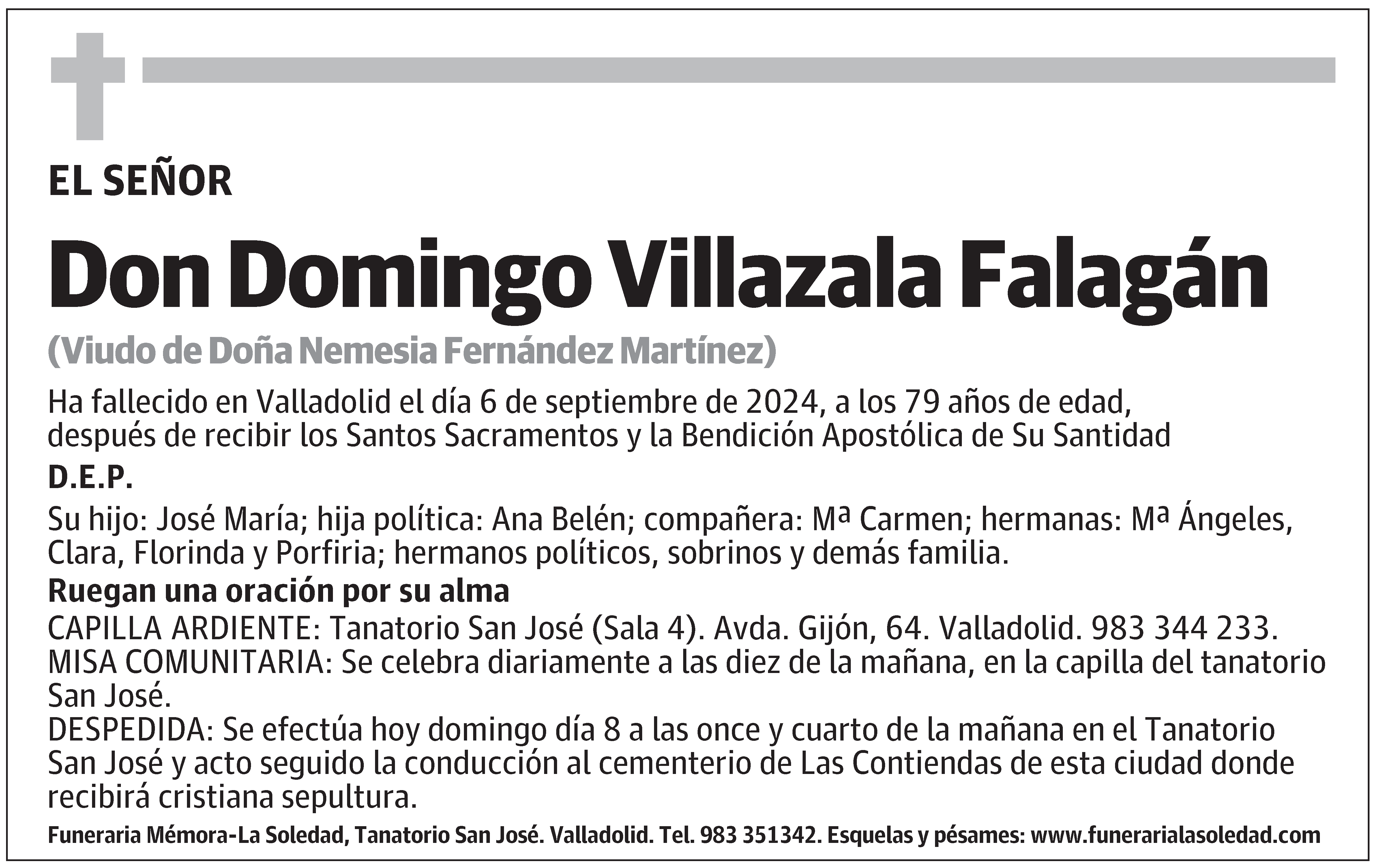 Domingo Villazala Falagán