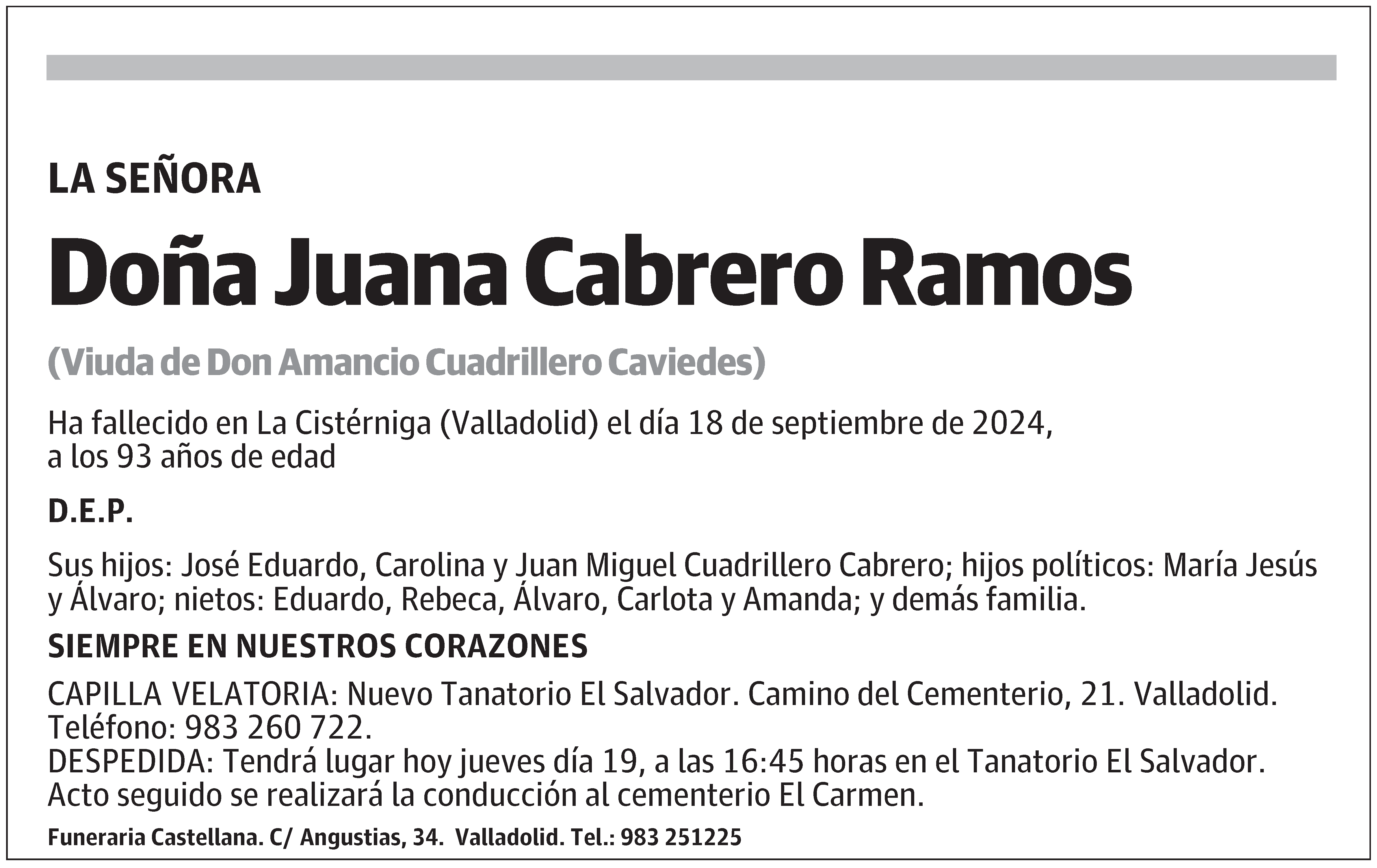 Juana Cabrero Ramos