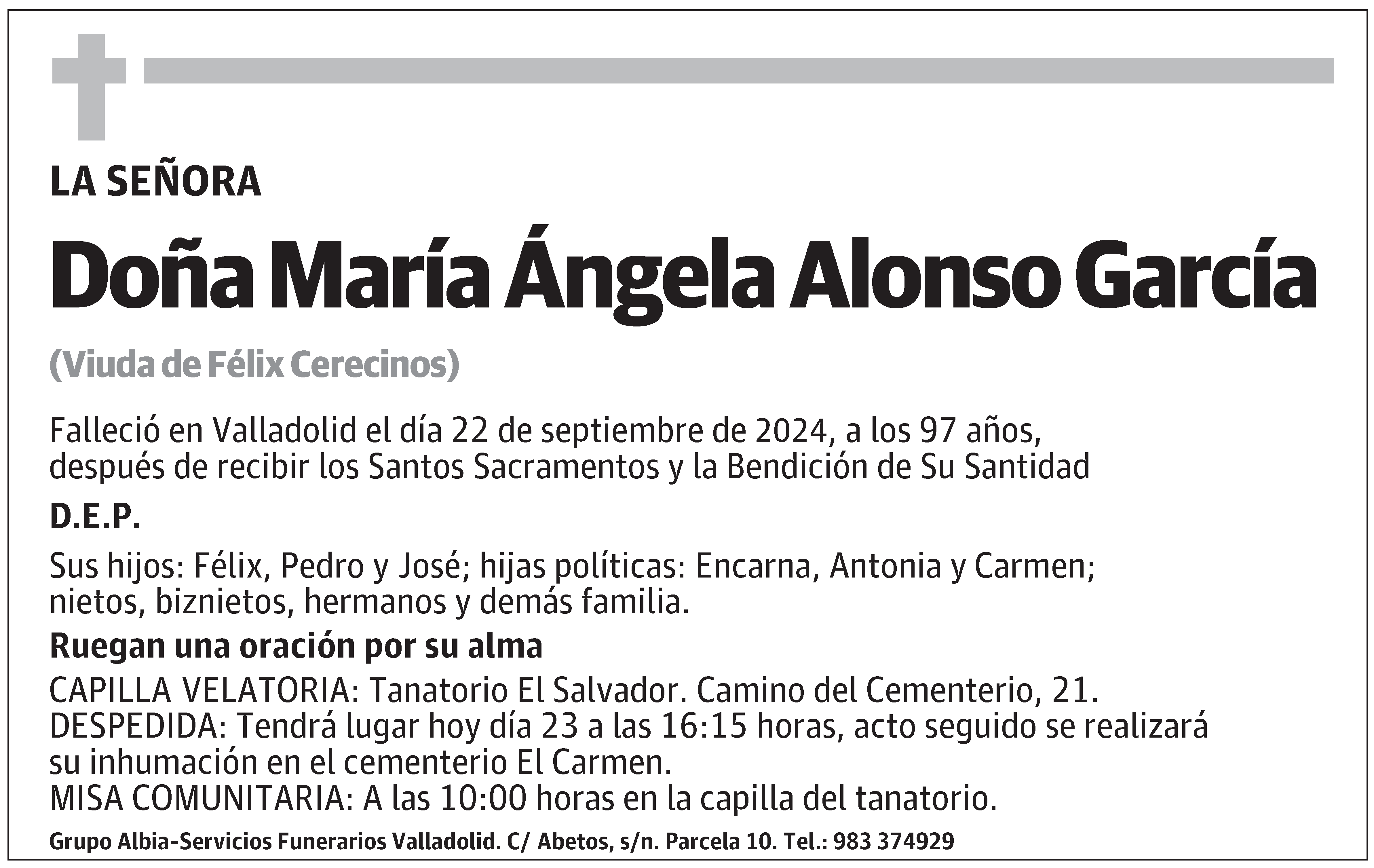 María Ángela Alonso García