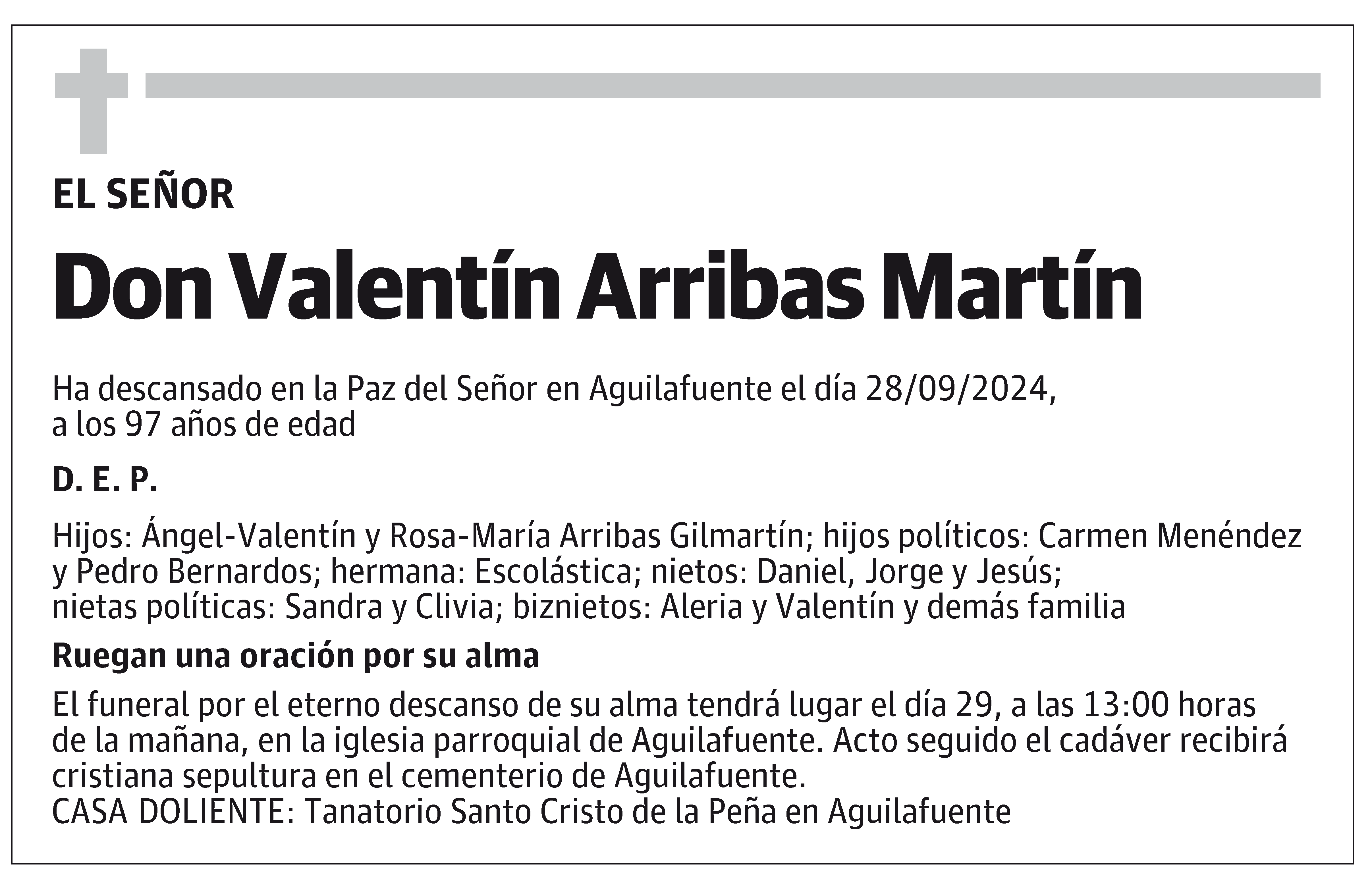 Valentín Arribas Martín