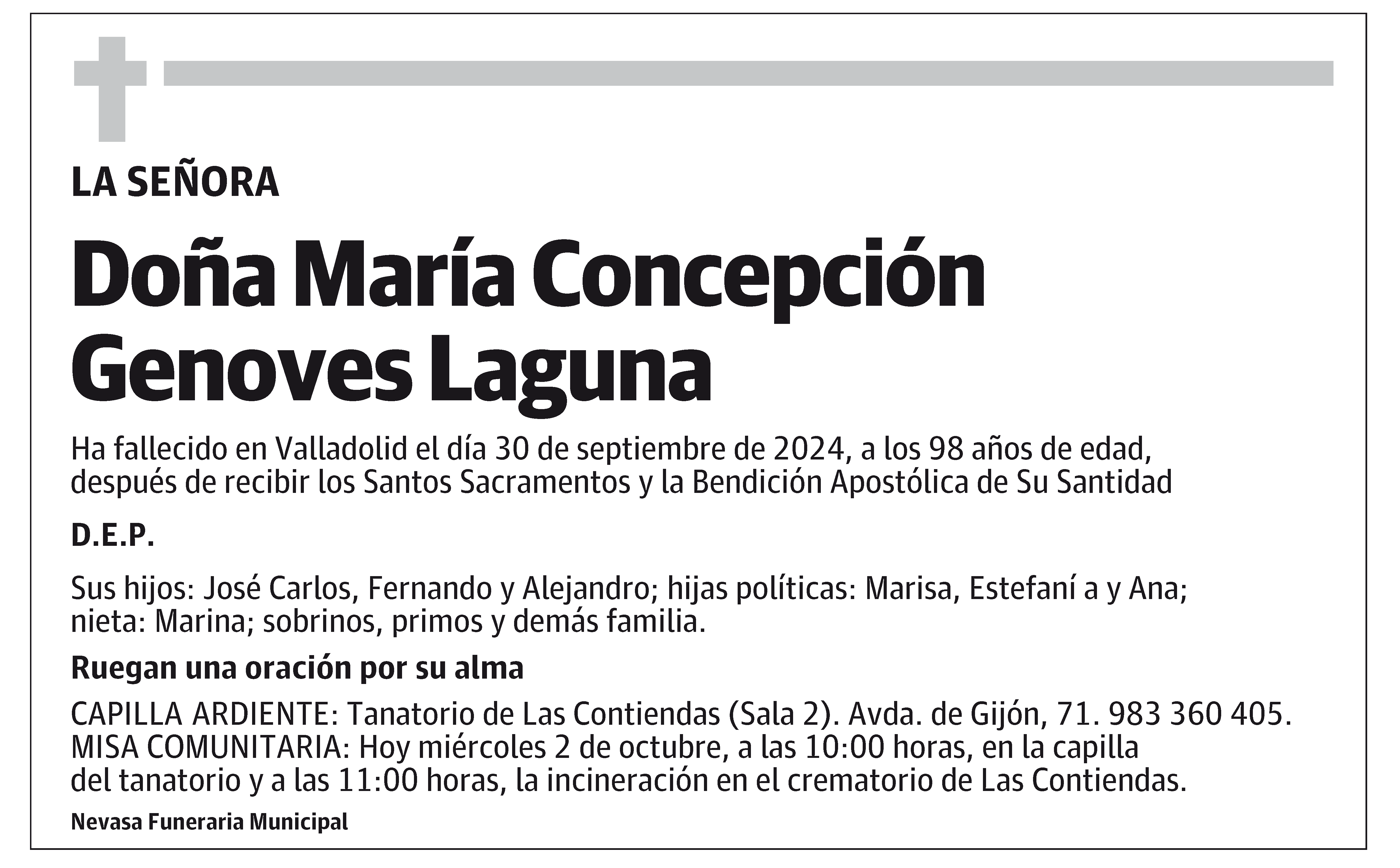 María Concepción Genoves Laguna