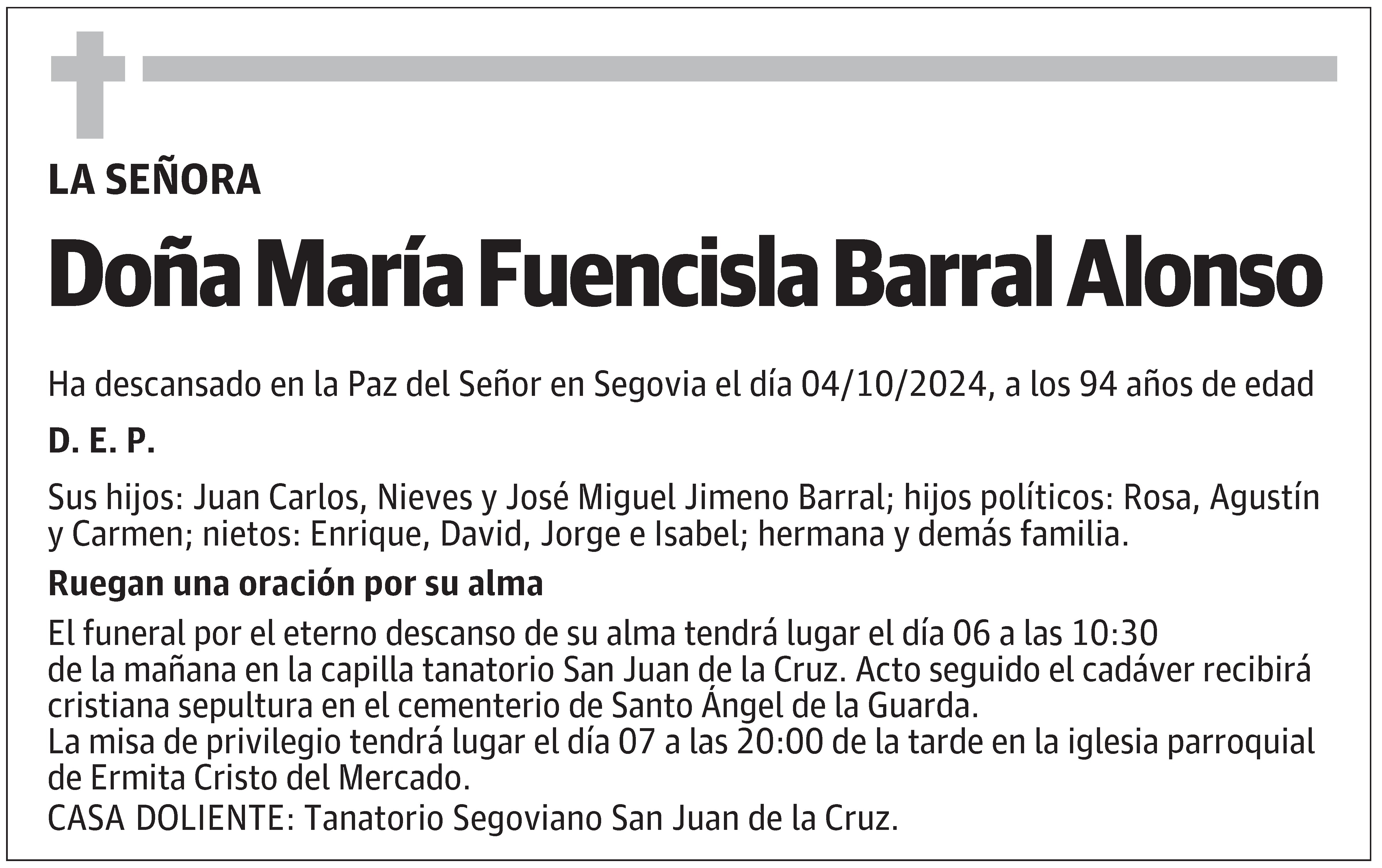 María Fuencisla Barral Alonso