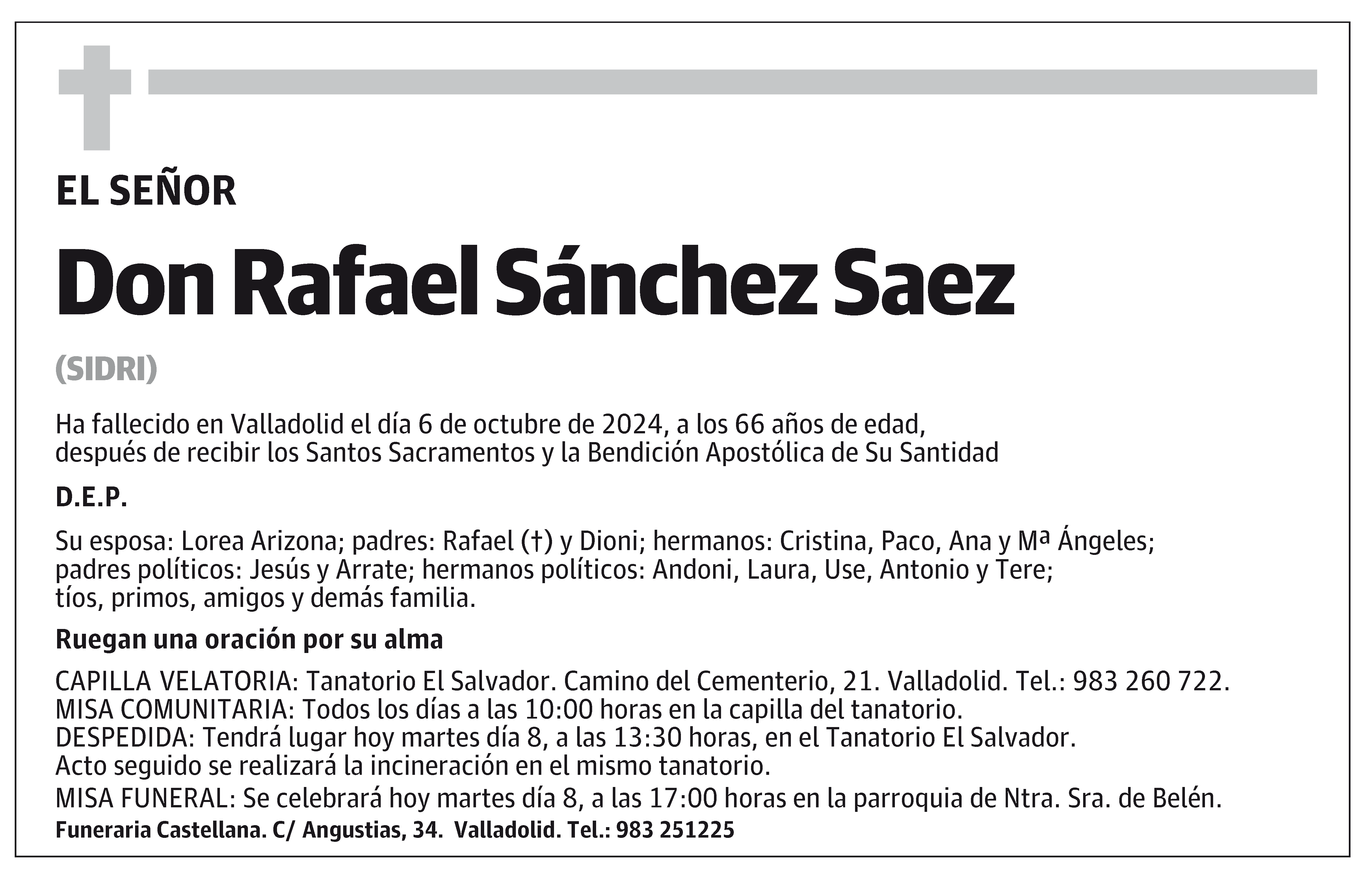 Rafael Sánchez Saez