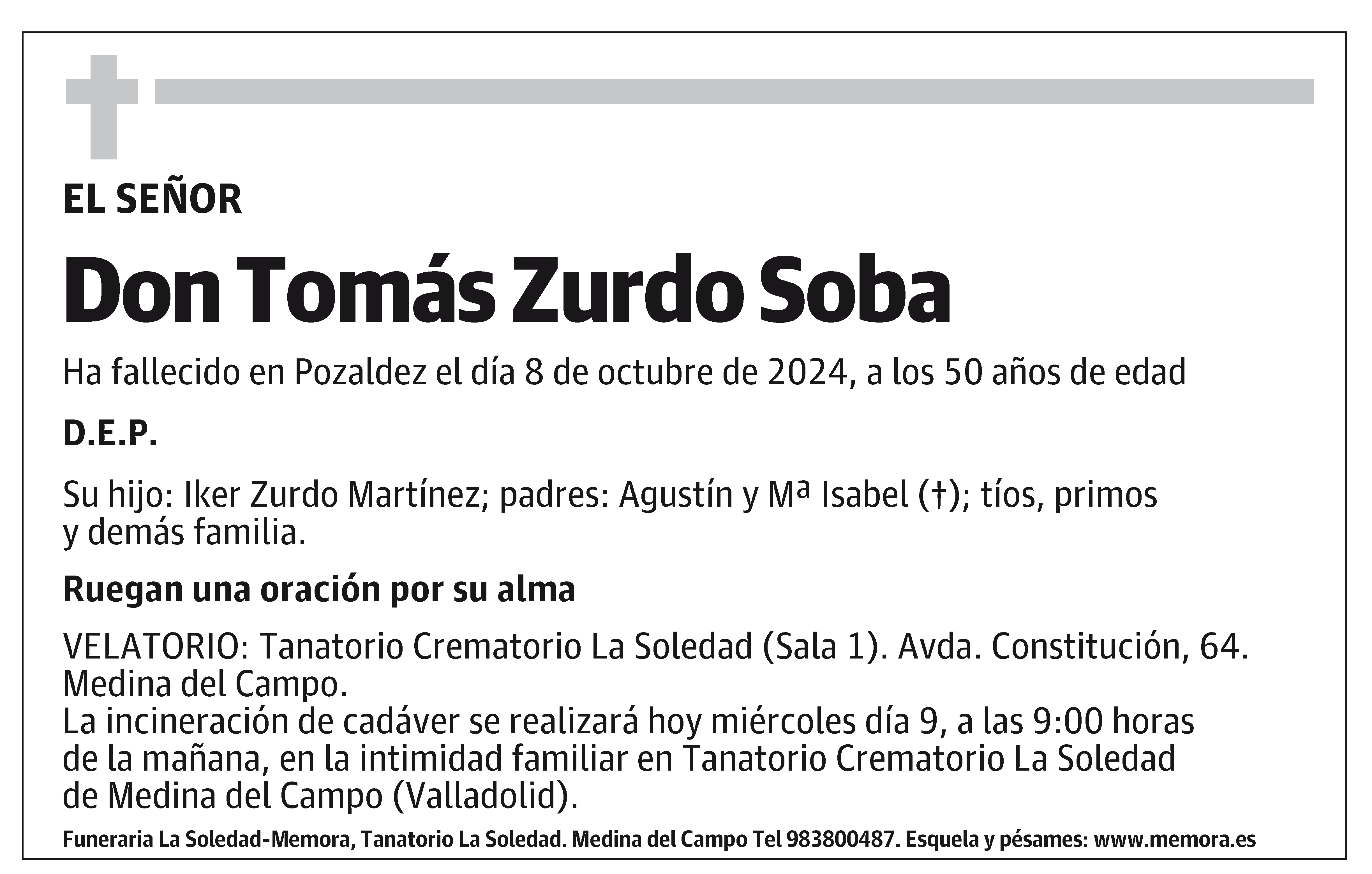 Tomás Zurdo Soba