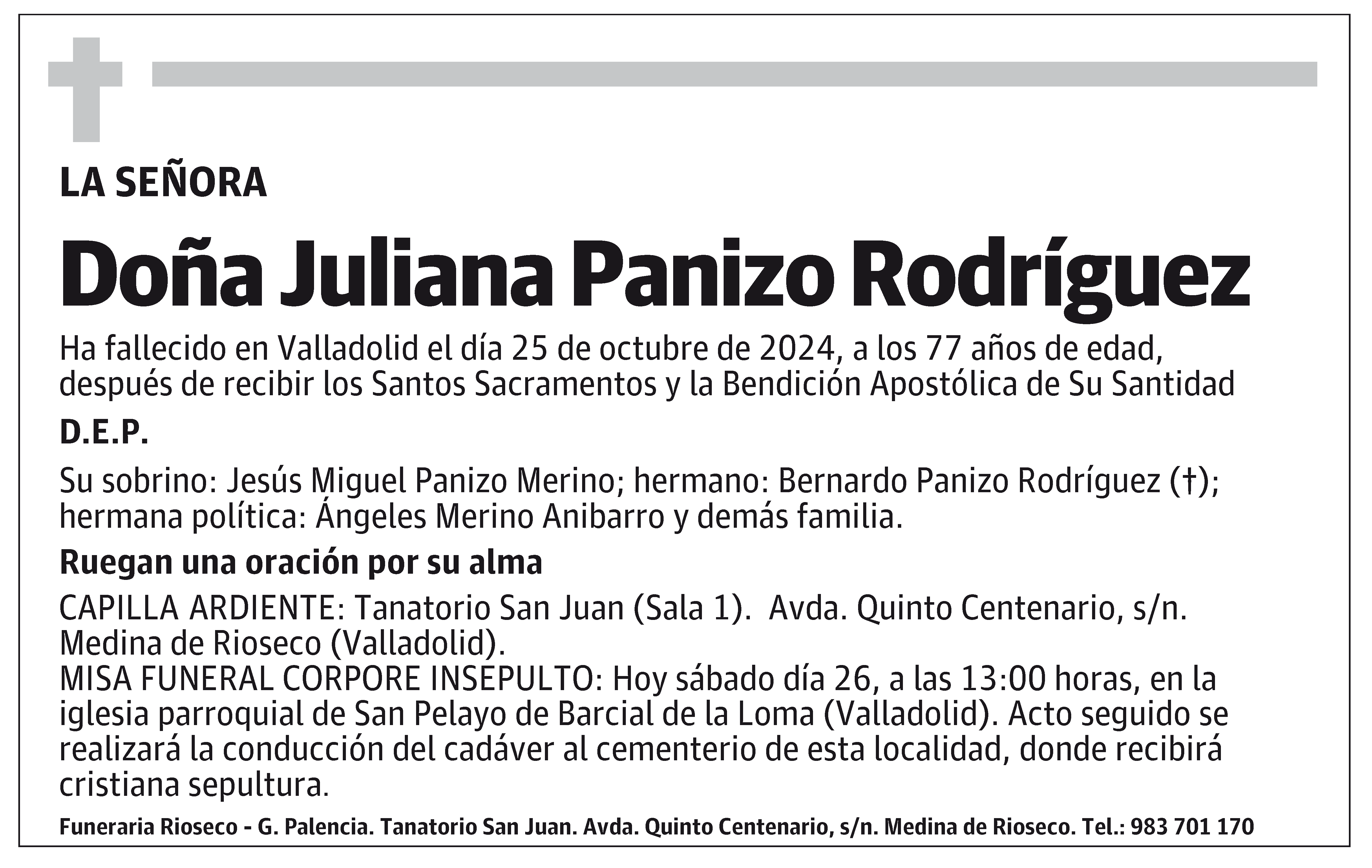 Juliana Panizo Rodríguez