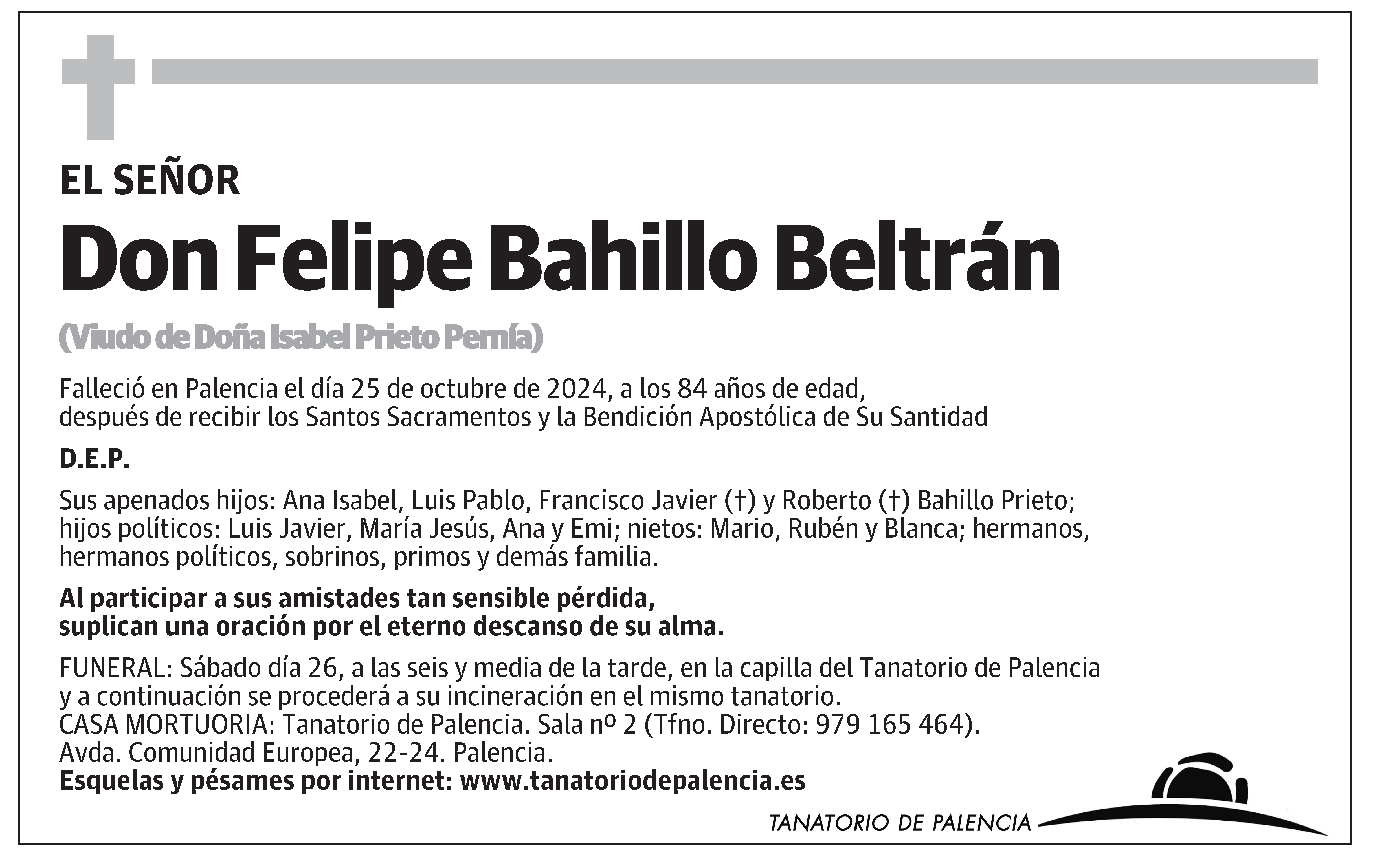 Felipe Bahillo Beltrán