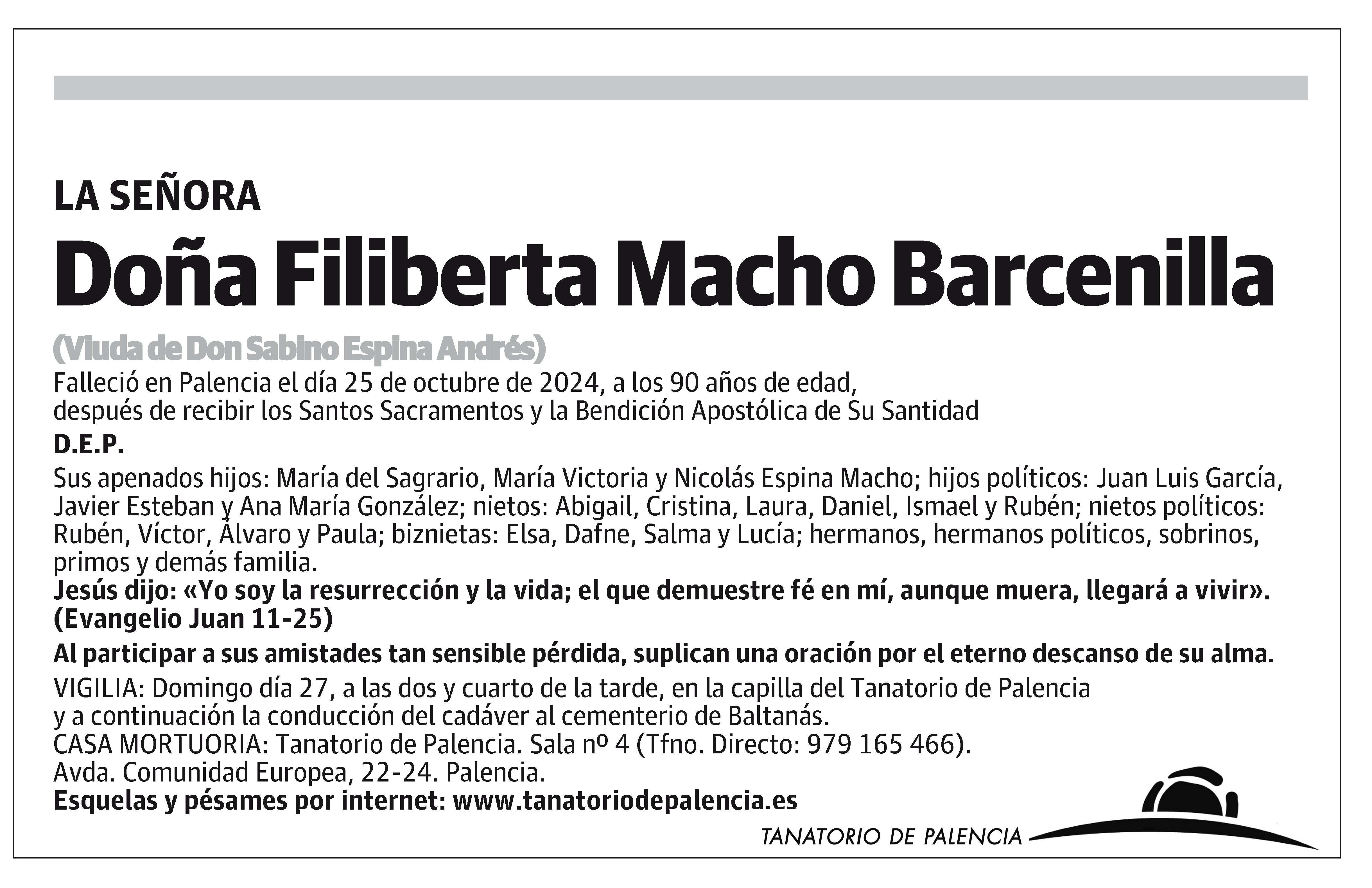 Filiberta Macho Barcenilla