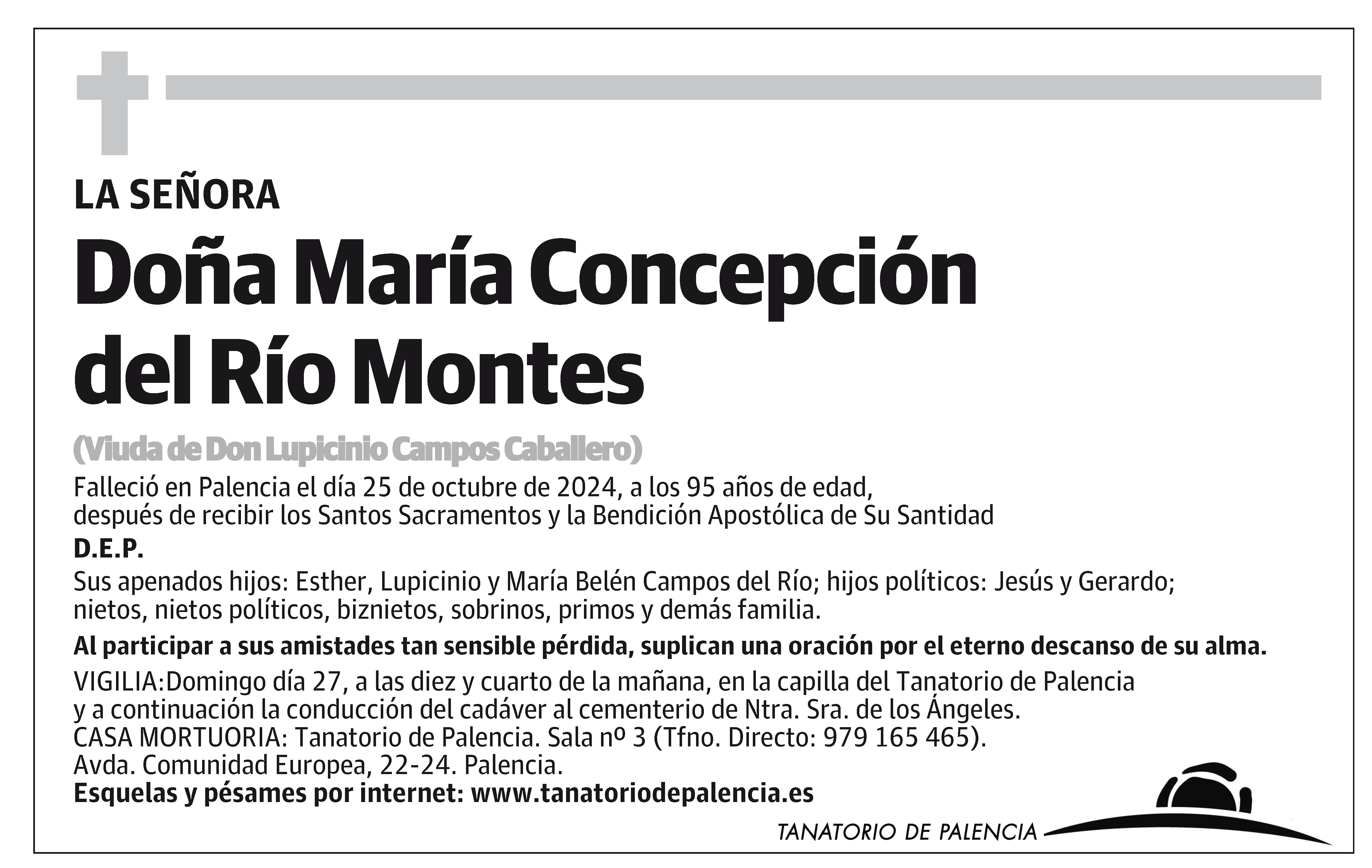 María Concepción del Río Montes