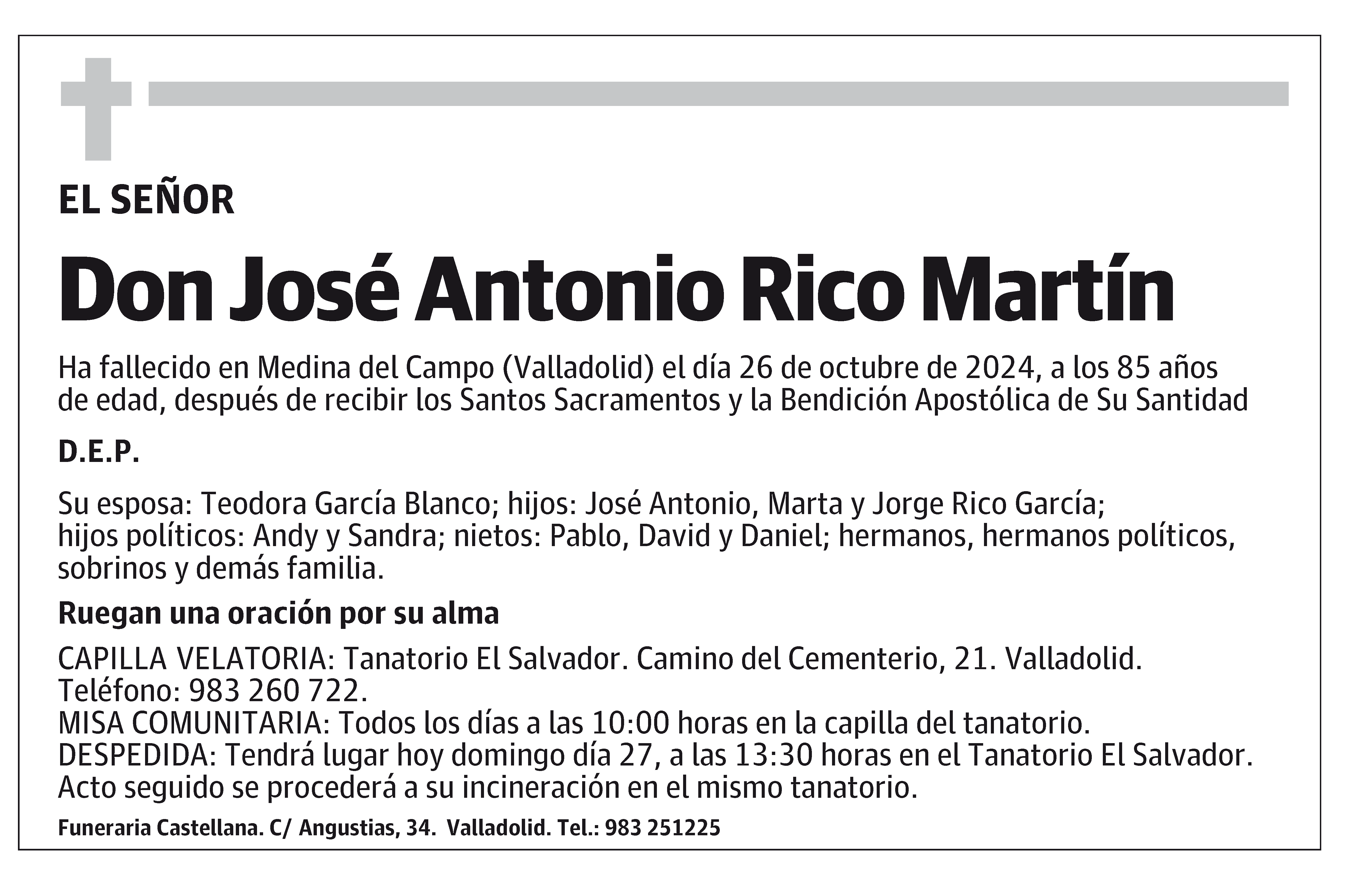 José Antonio Rico Martín