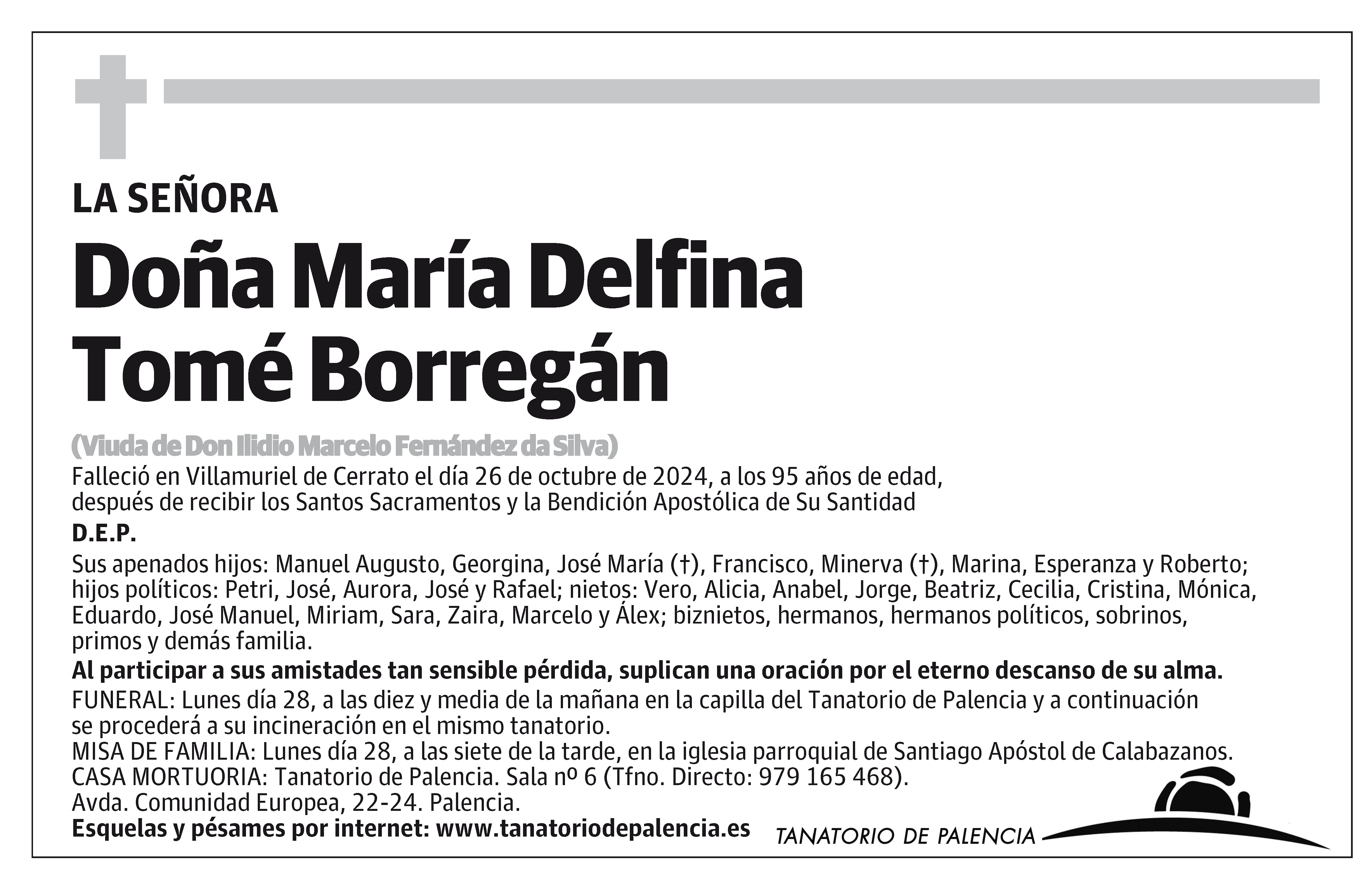 María Delfina Tomé Borregán