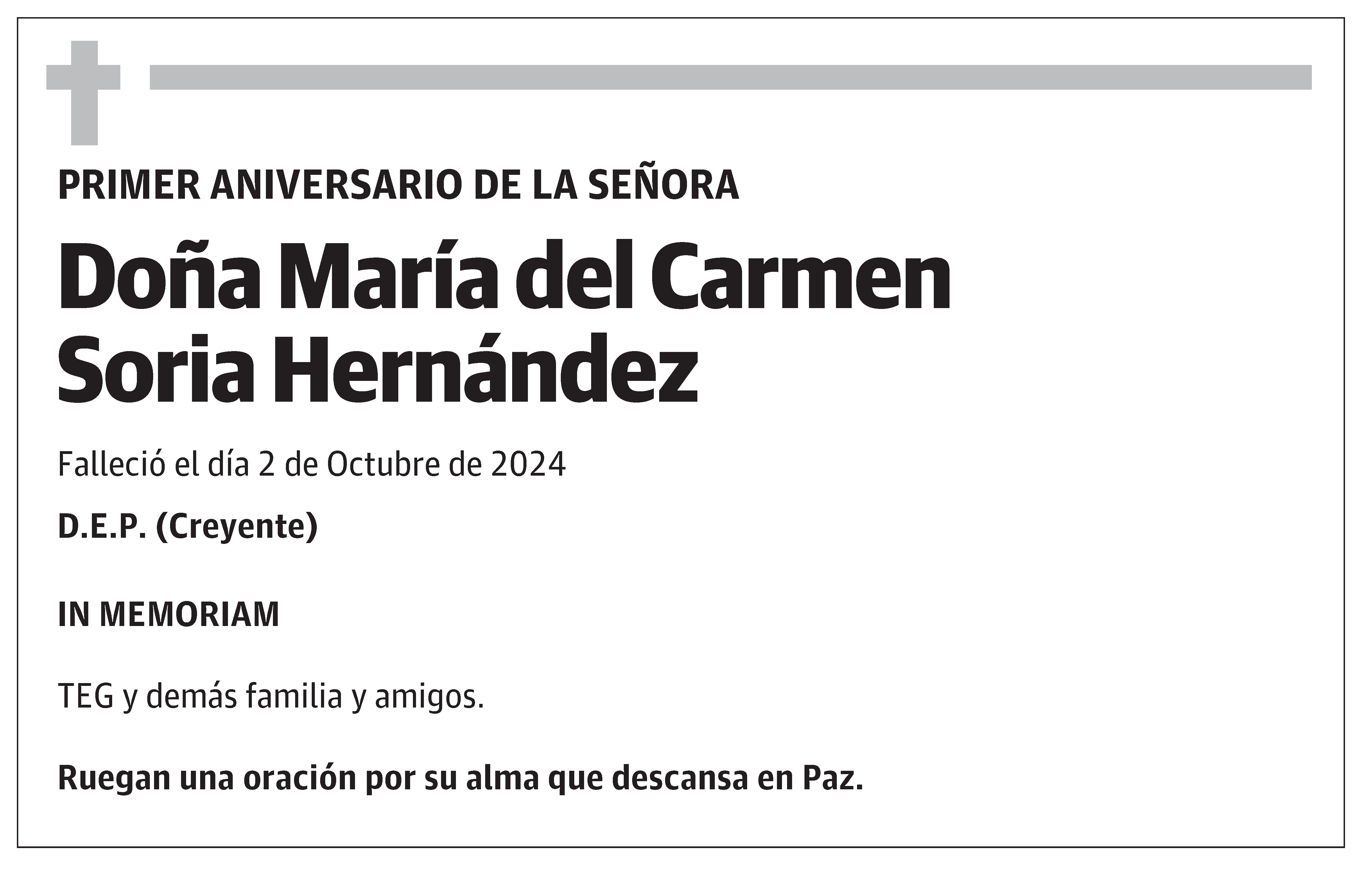 María del Carmen Soria Hernández