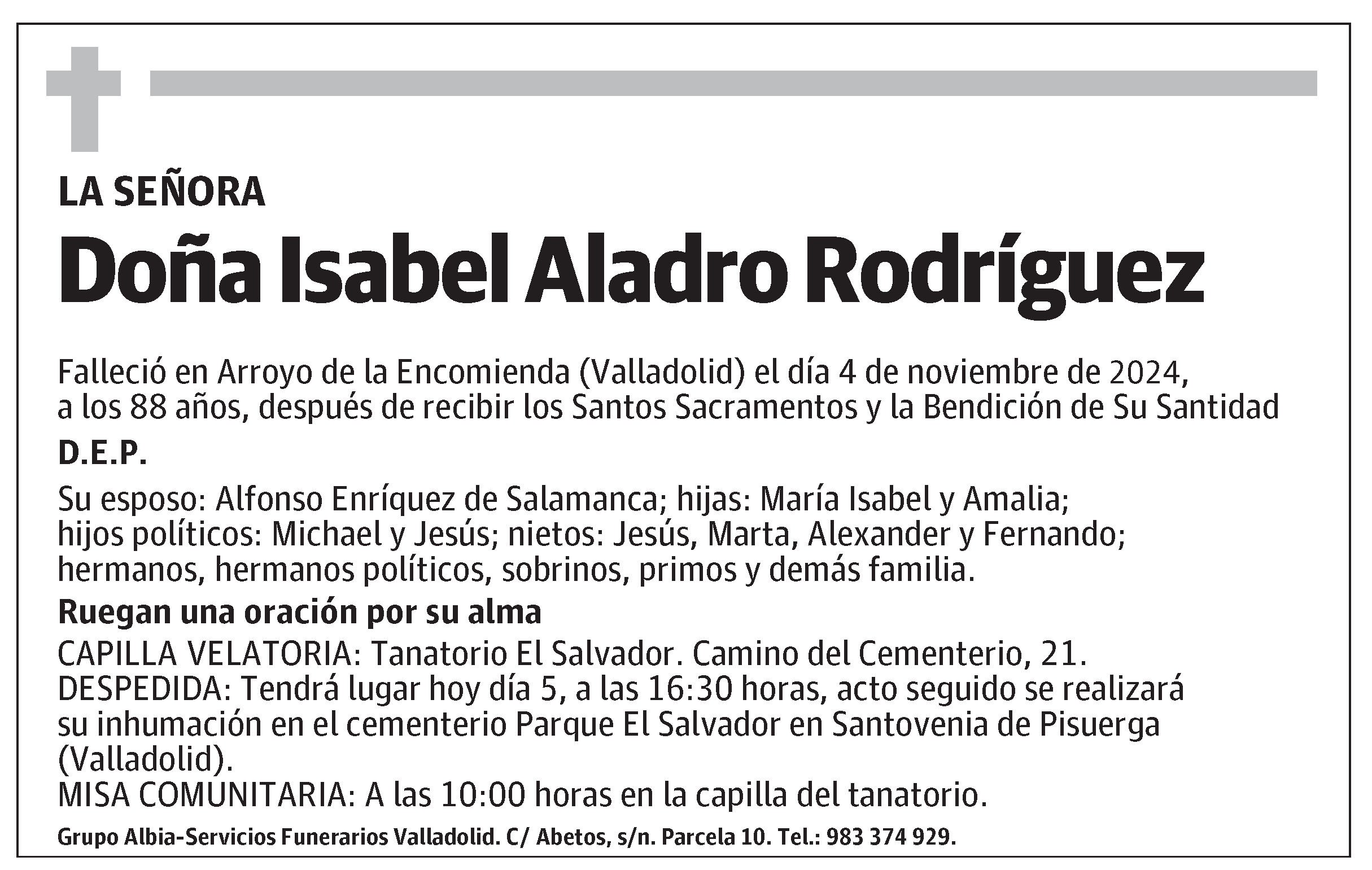 Isabel Aladro Rodríguez