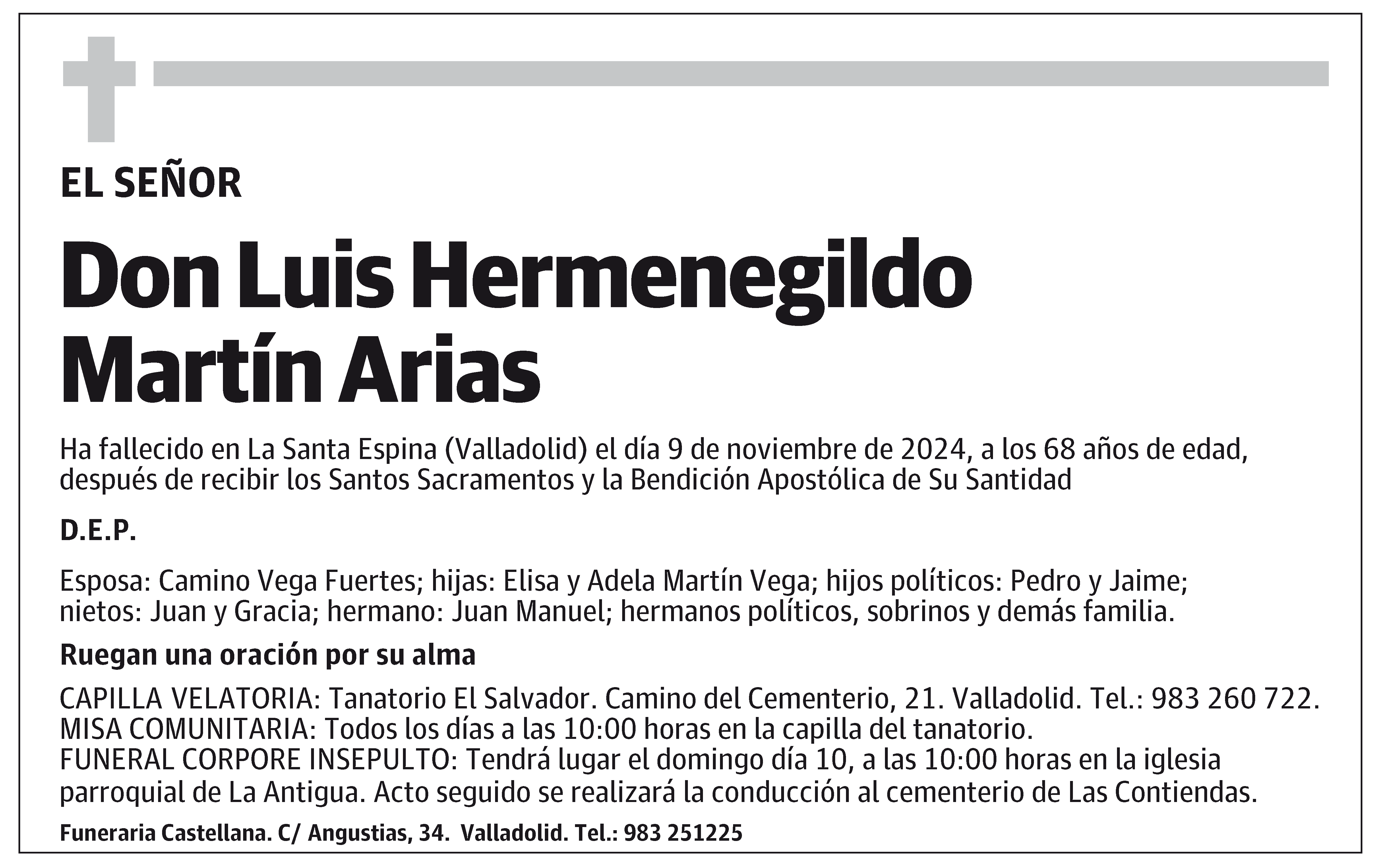 Luis Hermenegildo Martín Arias