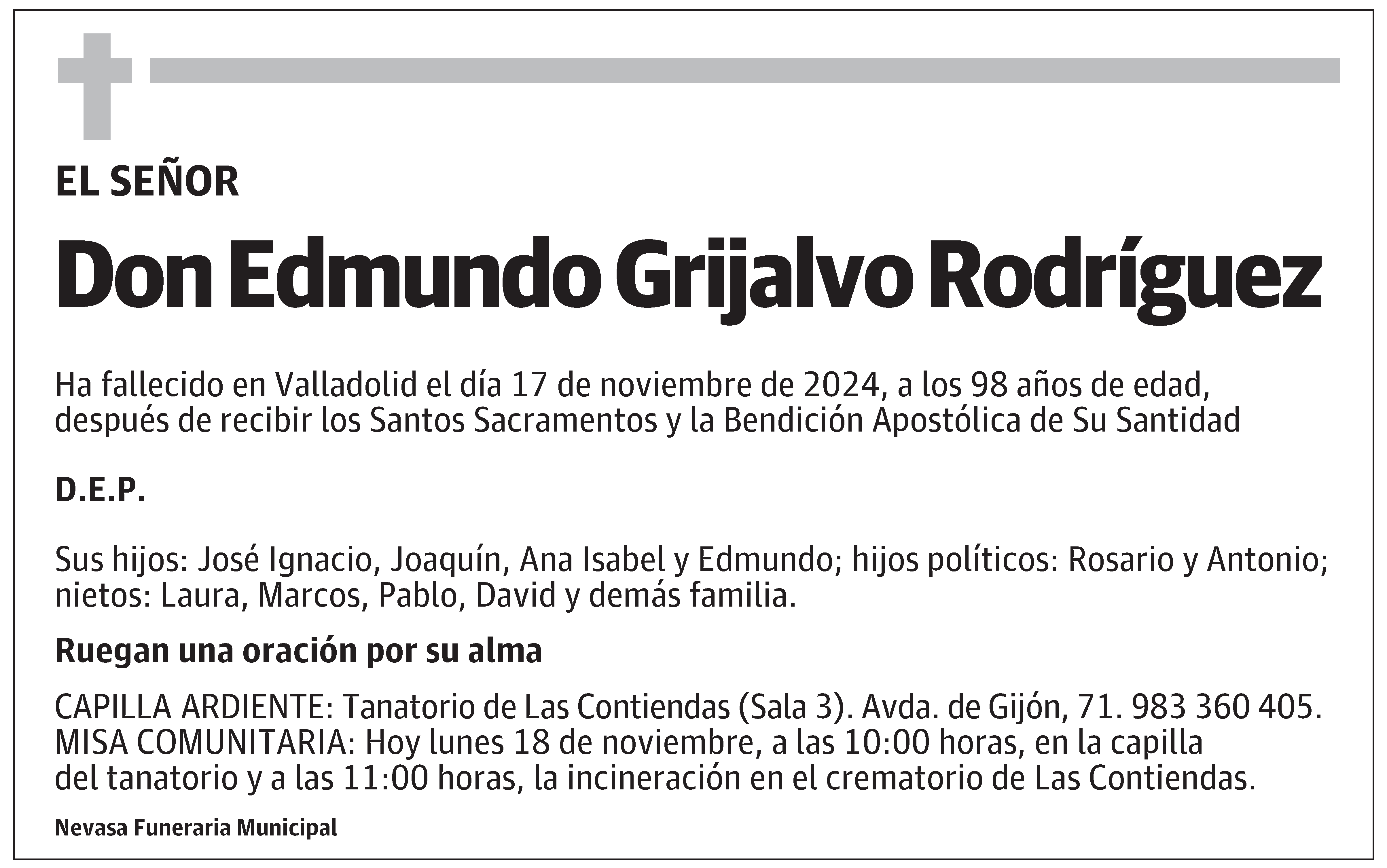 Edmundo Grijalvo Rodríguez