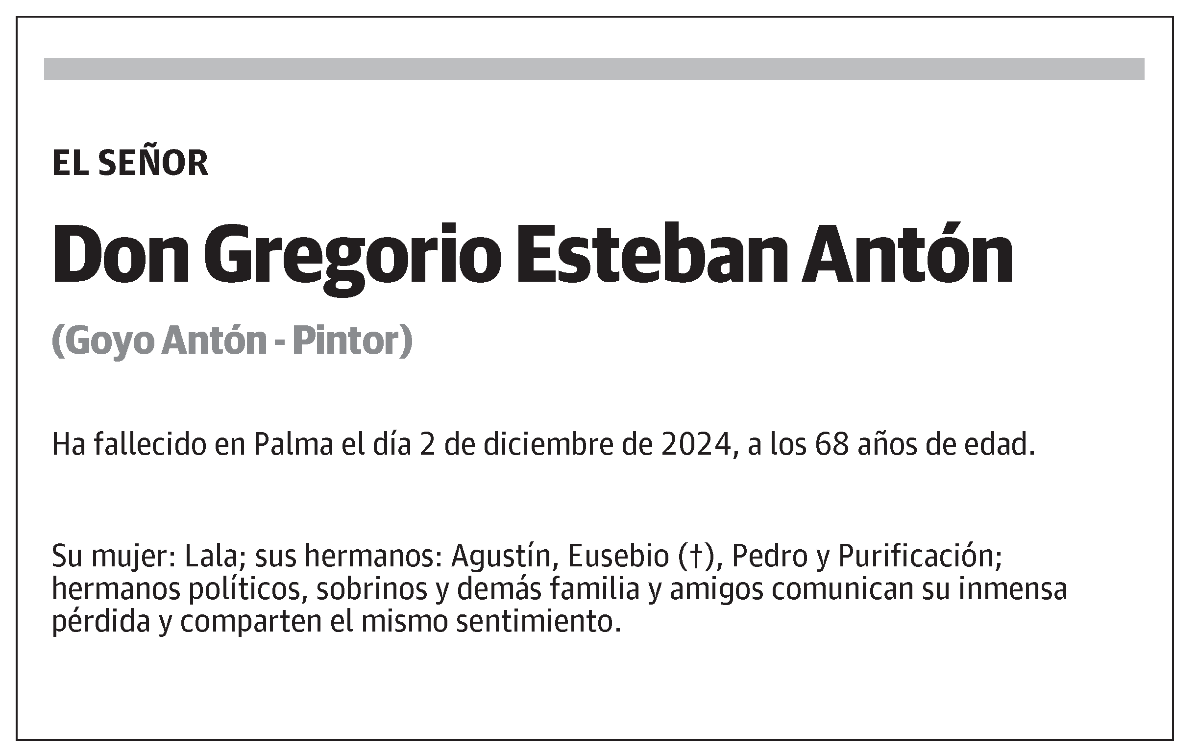 Gregorio Esteban Antón