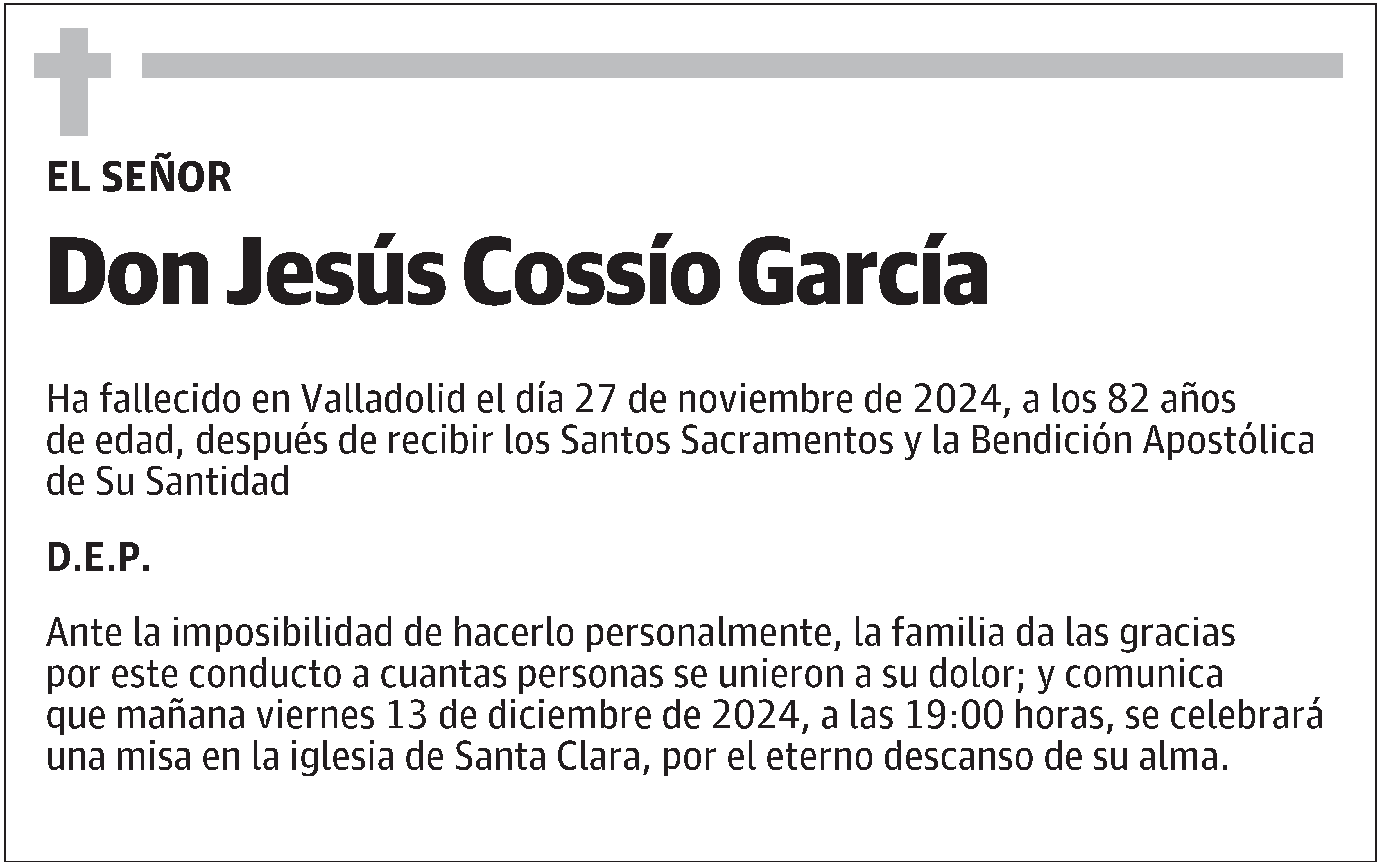 Jesús Cossío García