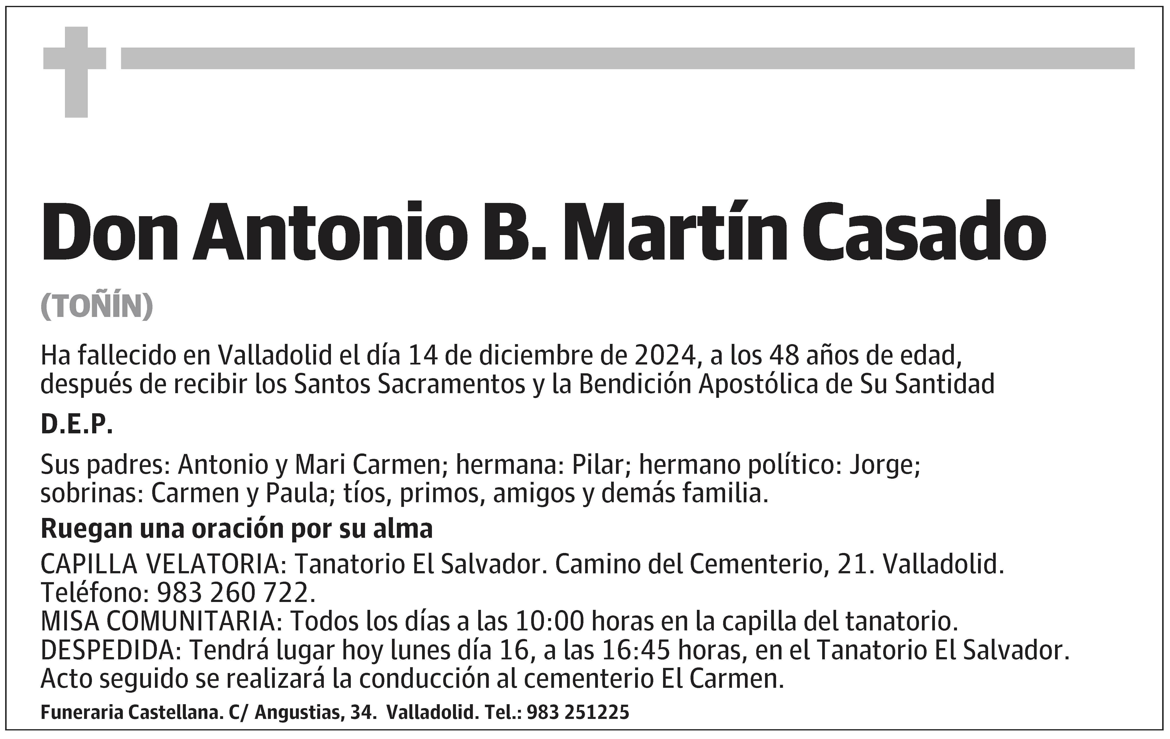 Antonio B. Martín Casado