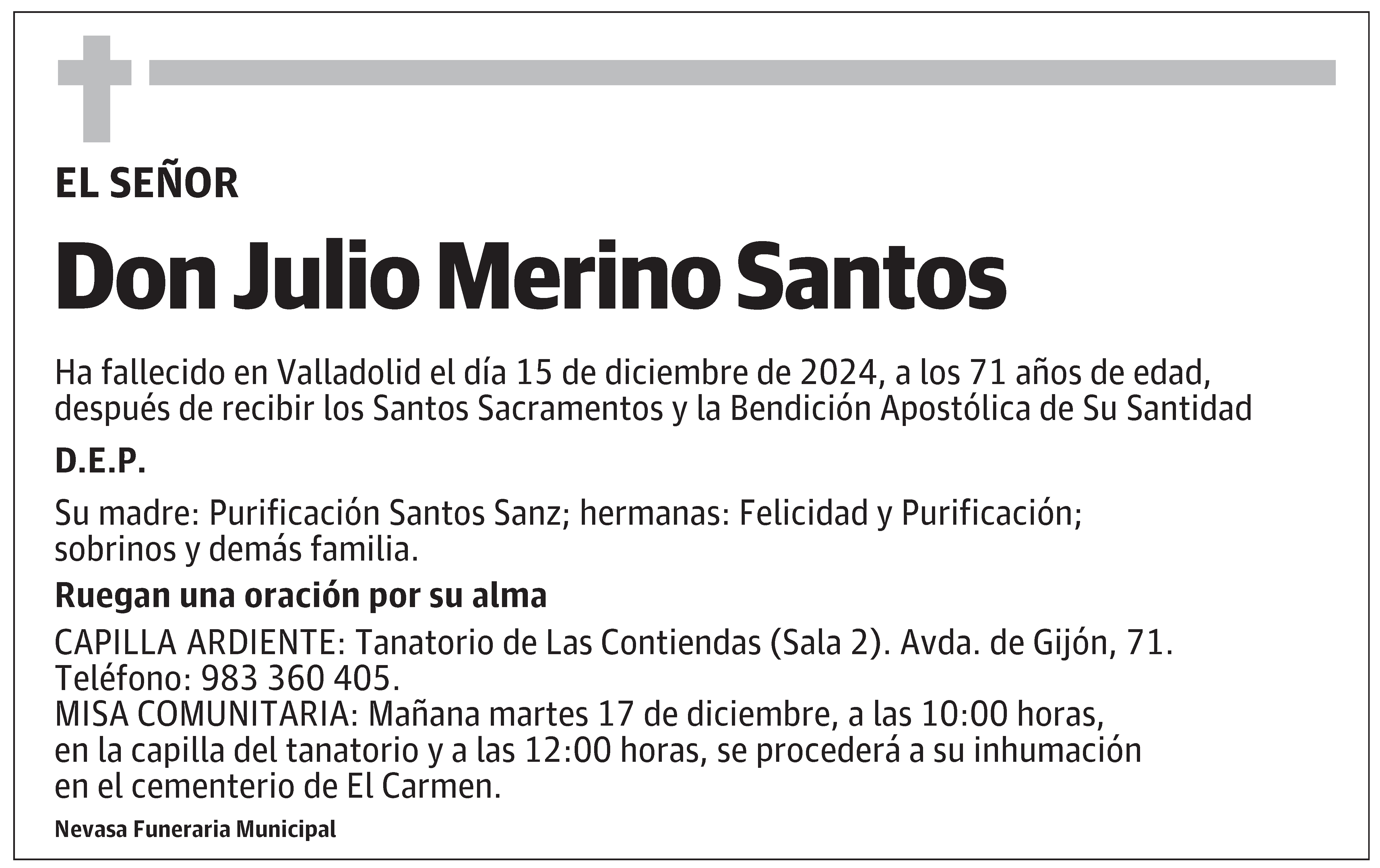 Julio Merino Santos