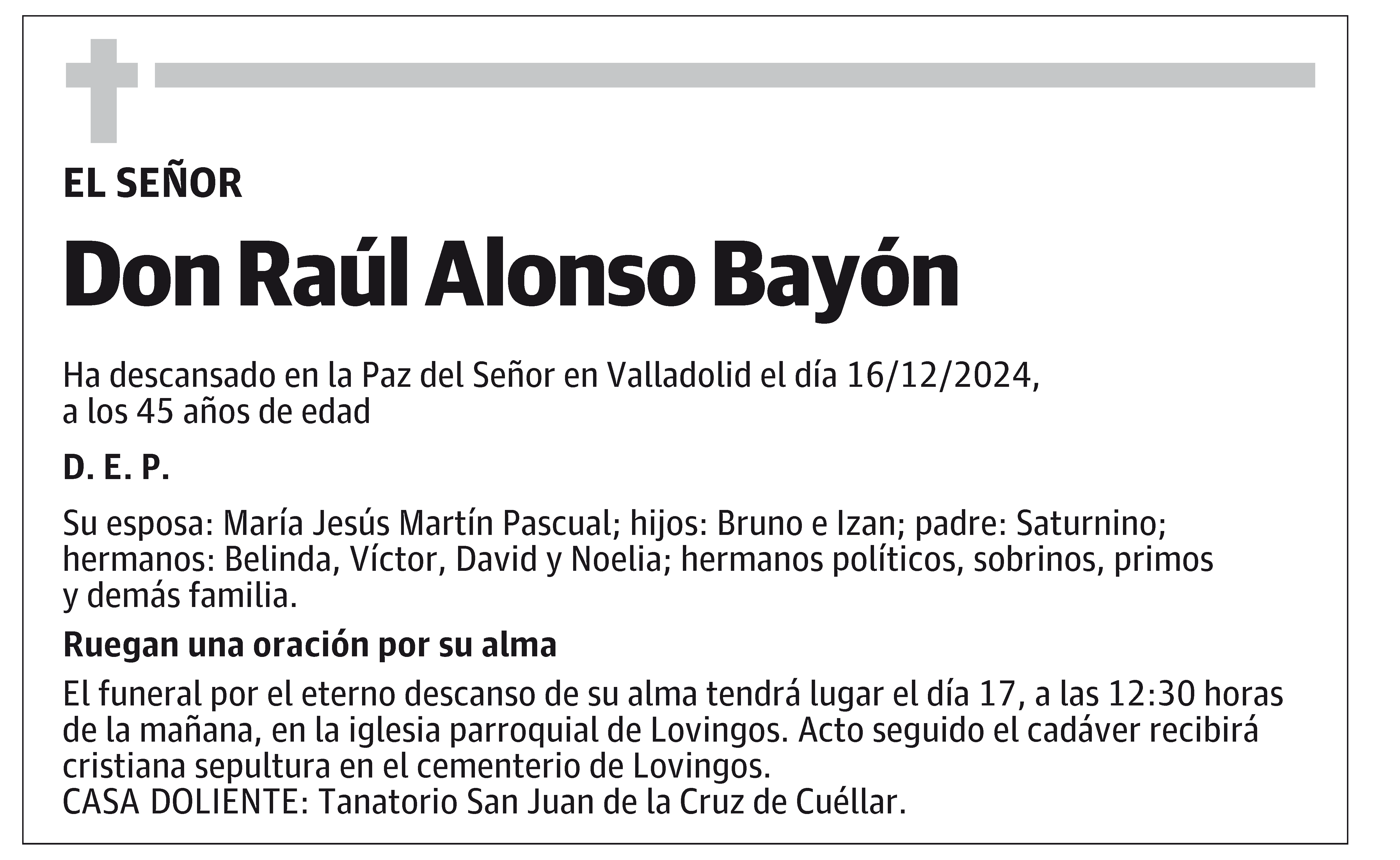 Raúl Alonso Bayón 