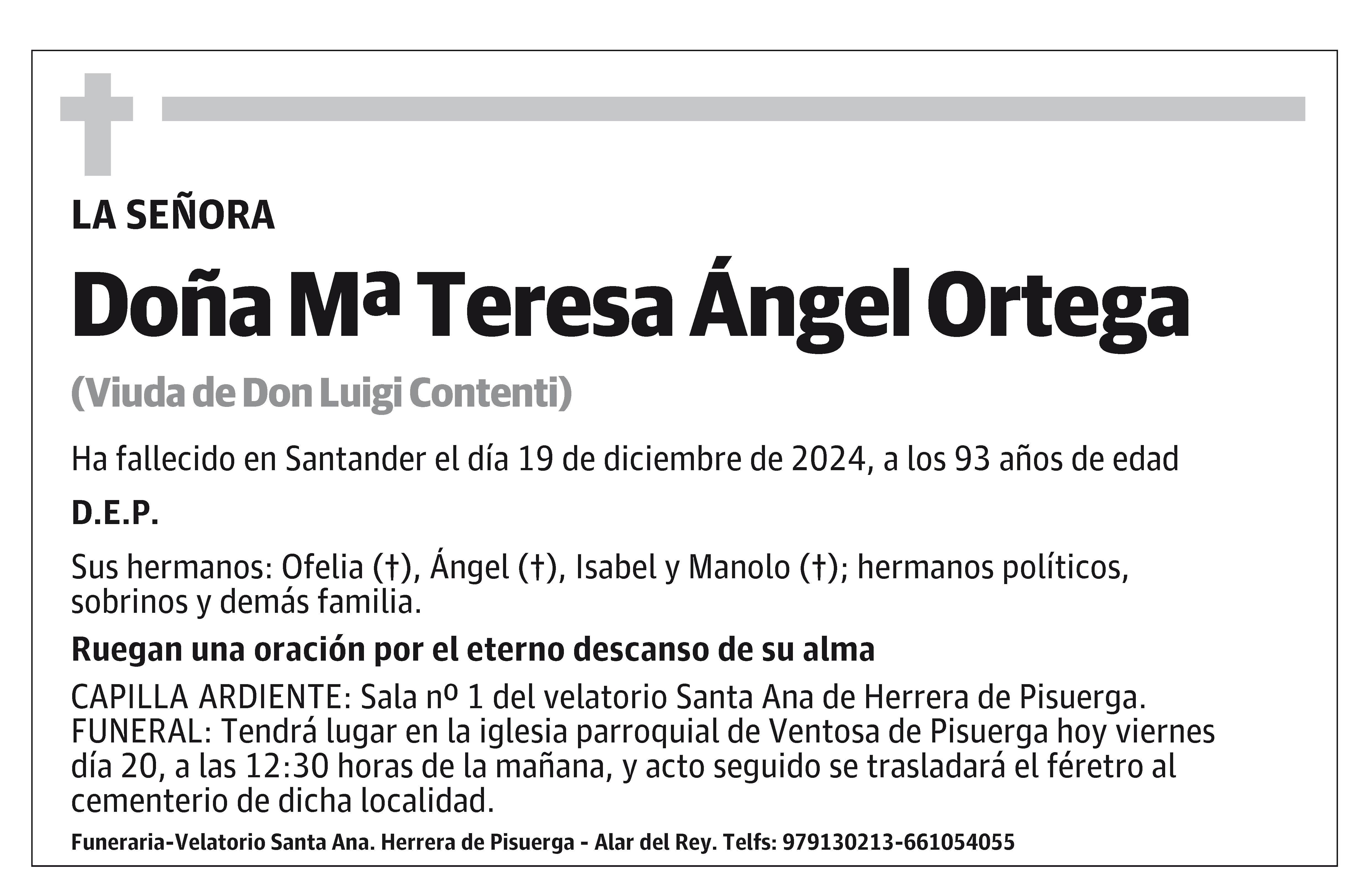 Mª Teresa Ángel Ortega