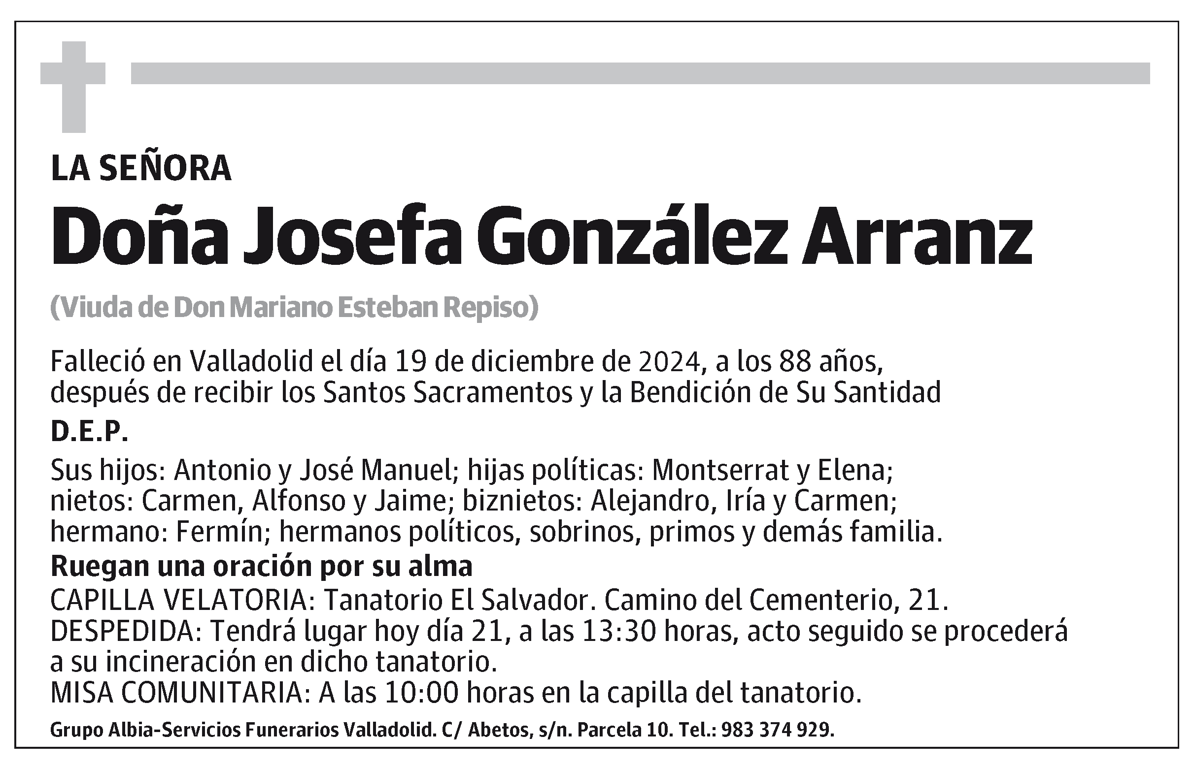 Josefa González Arranz