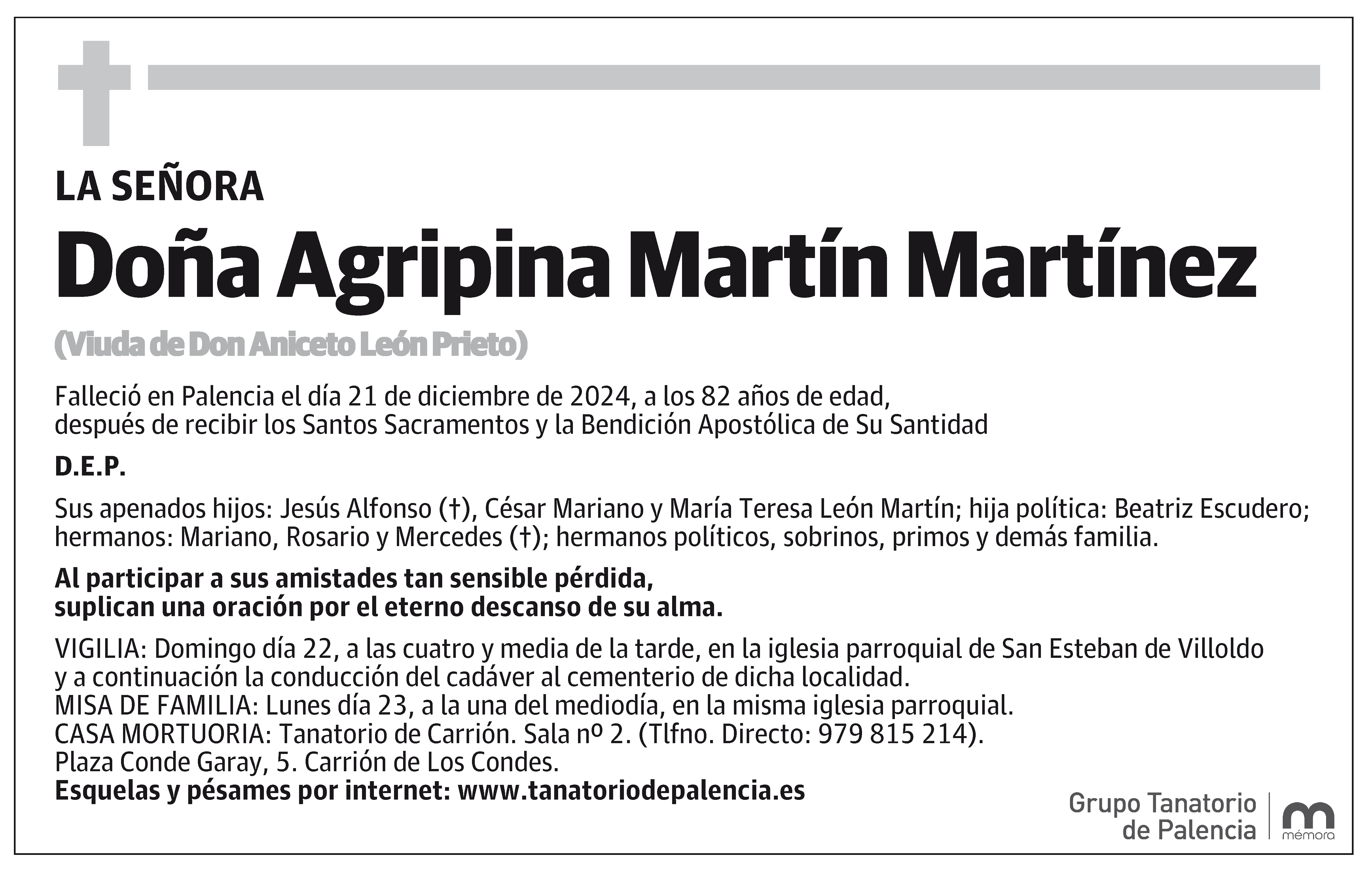 Agripina Martín Martínez