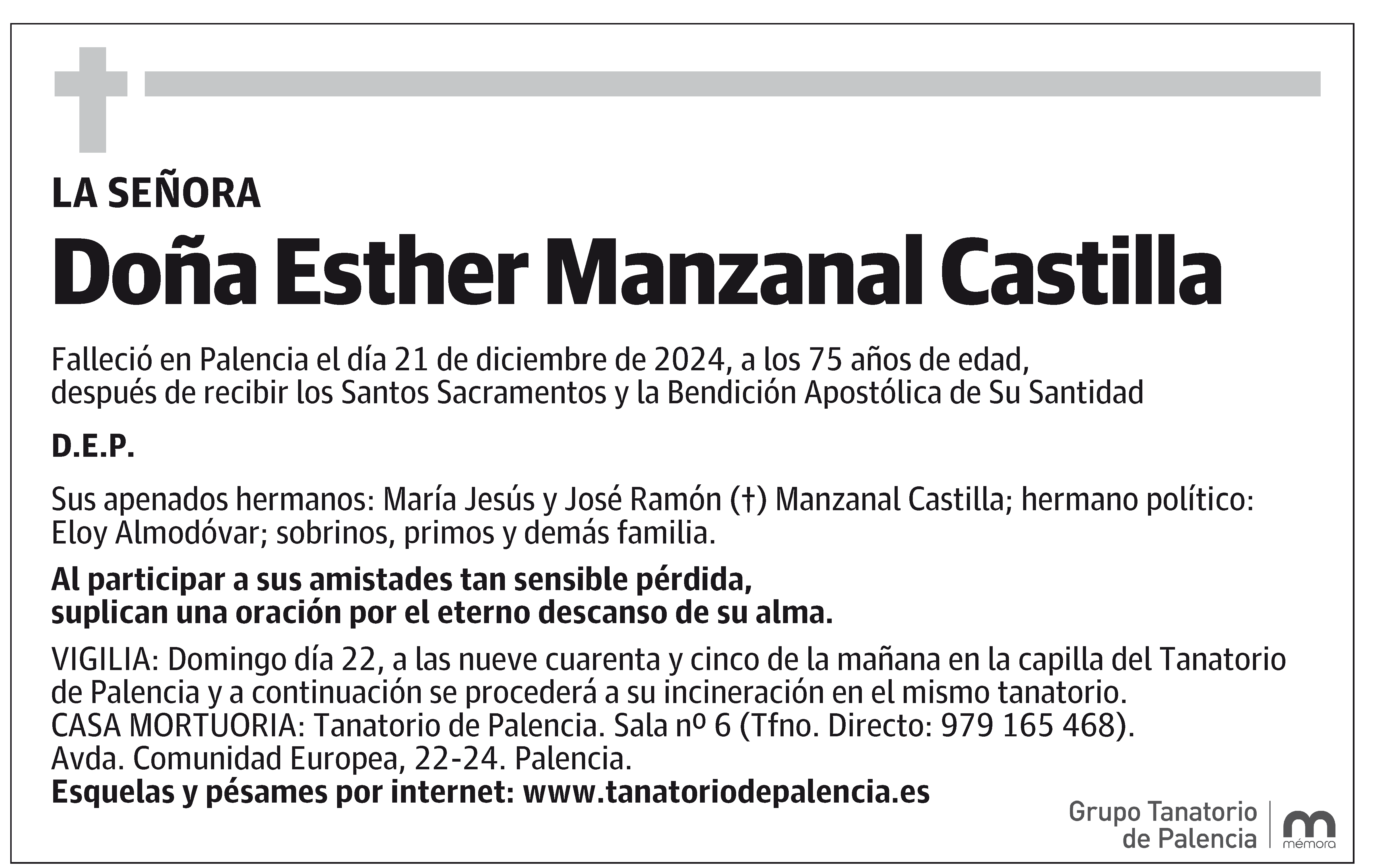 Esther Manzanal Castilla