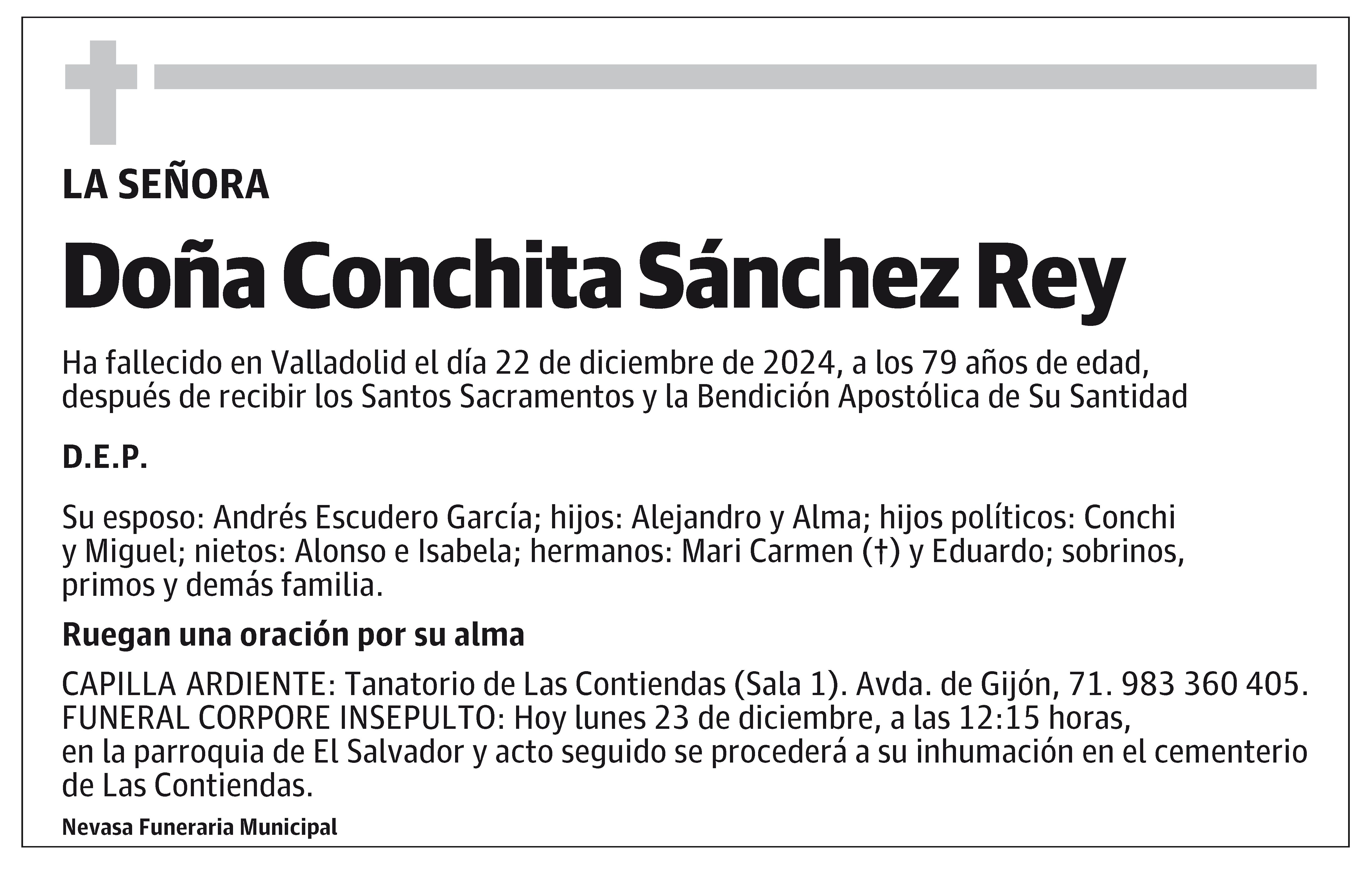 Conchita Sánchez Rey