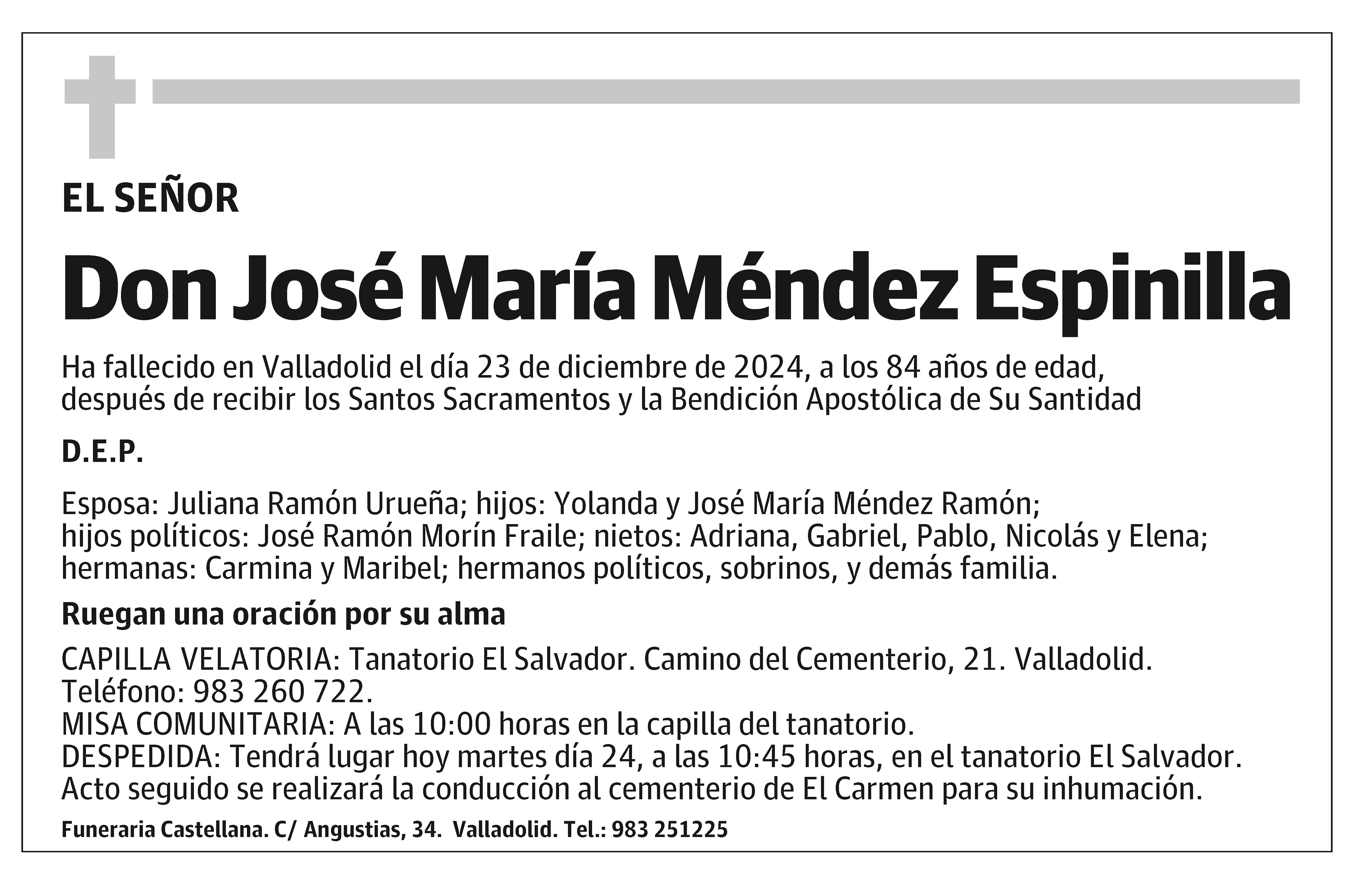 José María Méndez Espinilla