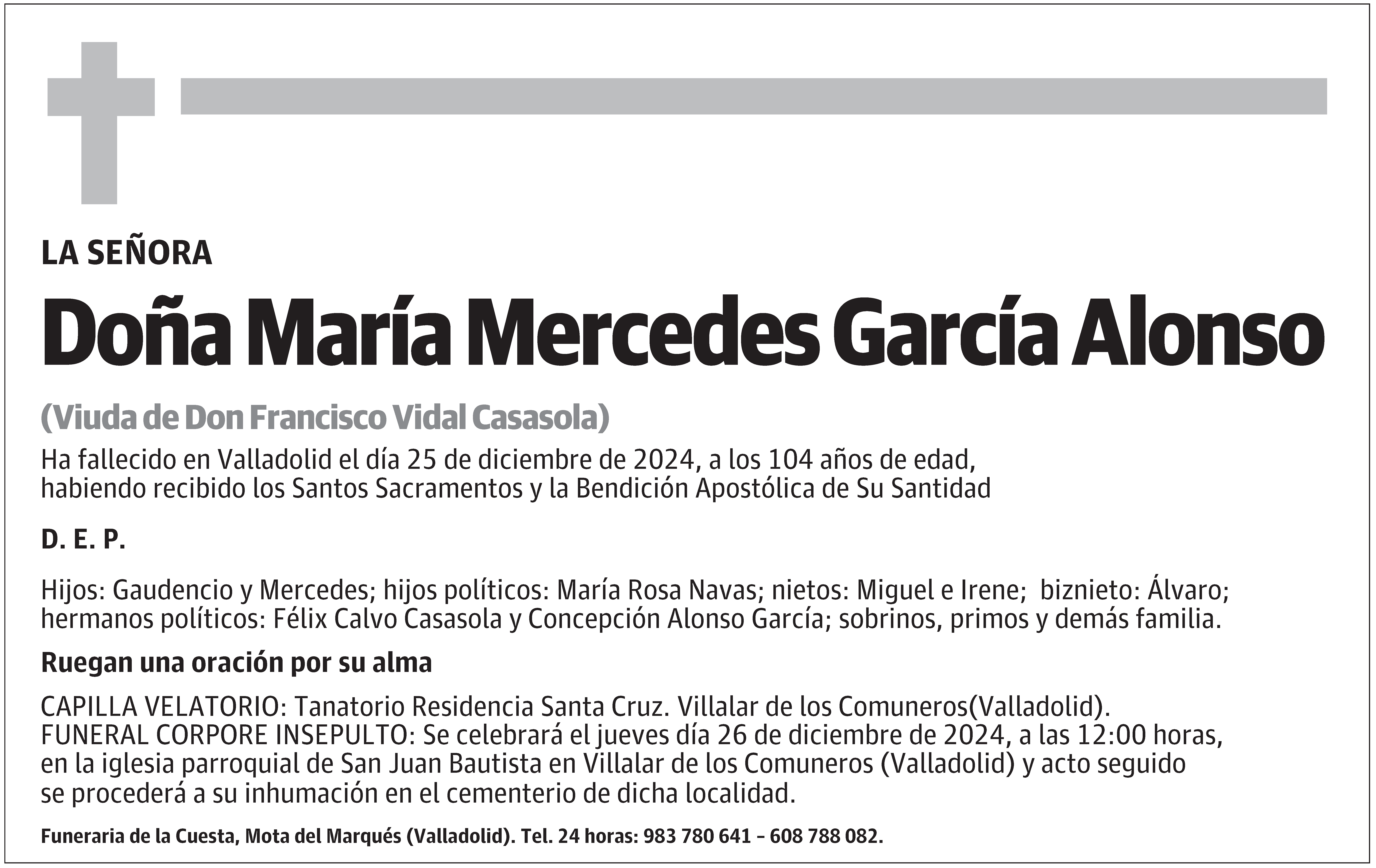 María Mercedes García Alonso