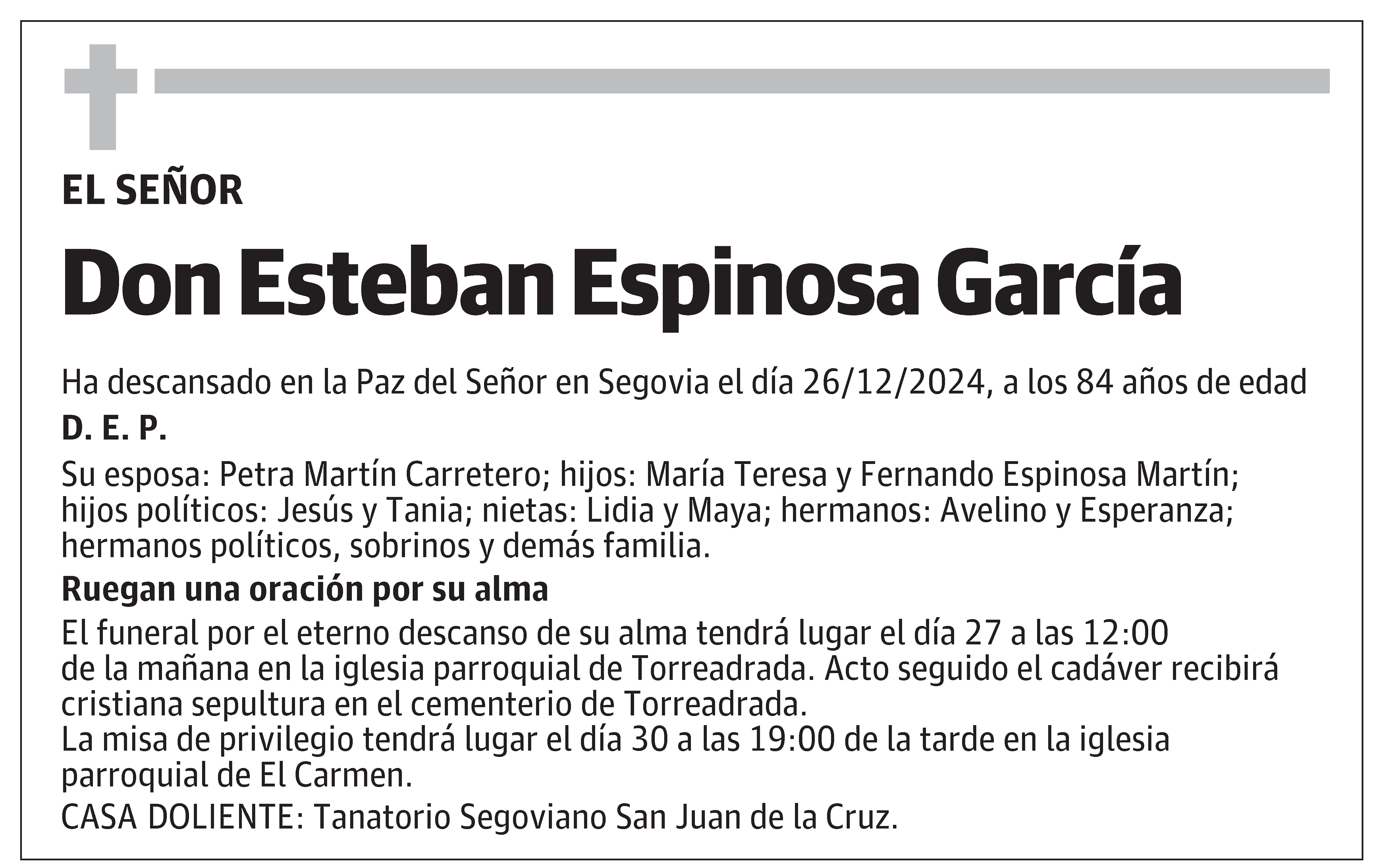 Esteban Espinosa García