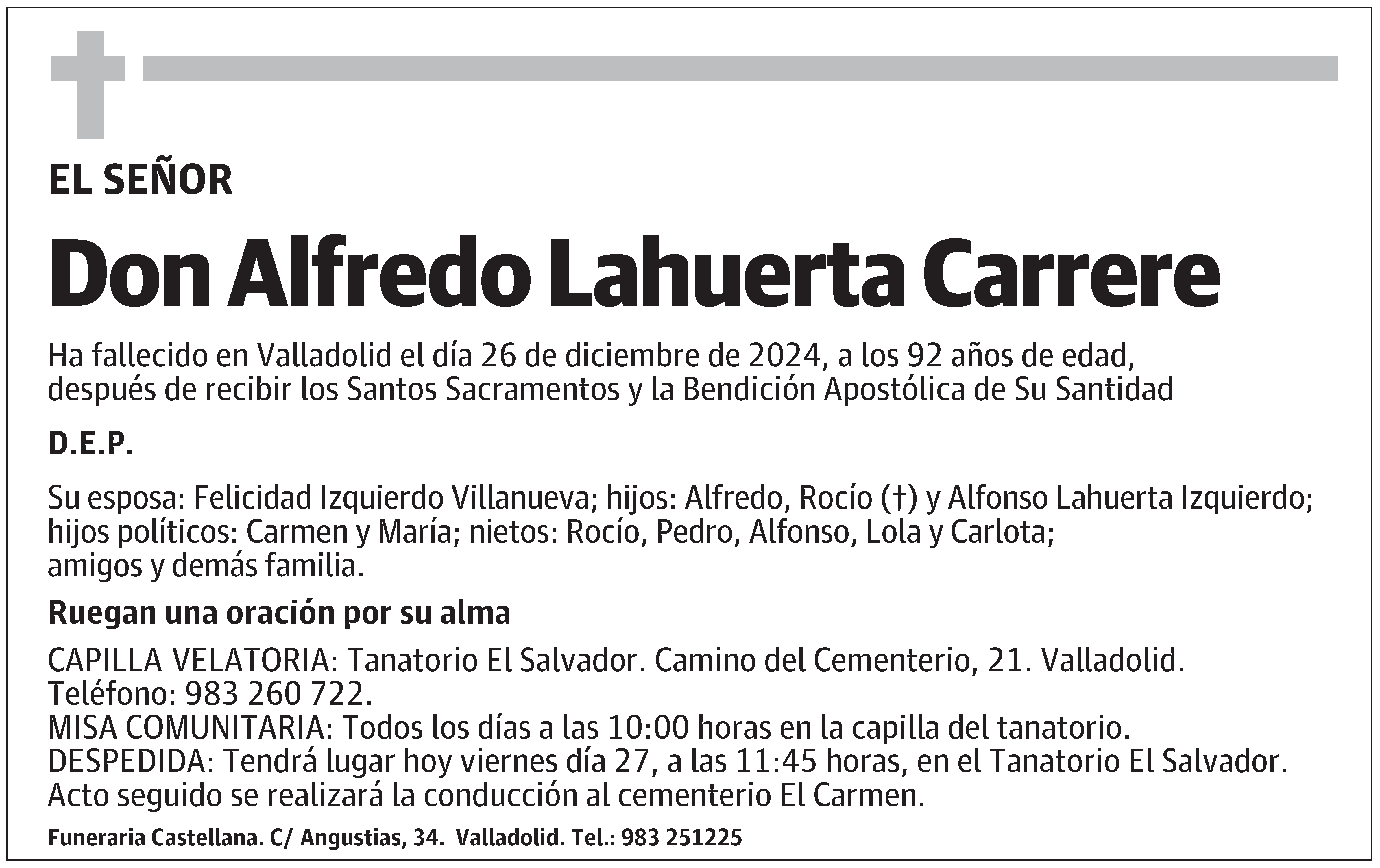 Alfredo Lahuerta Carrere