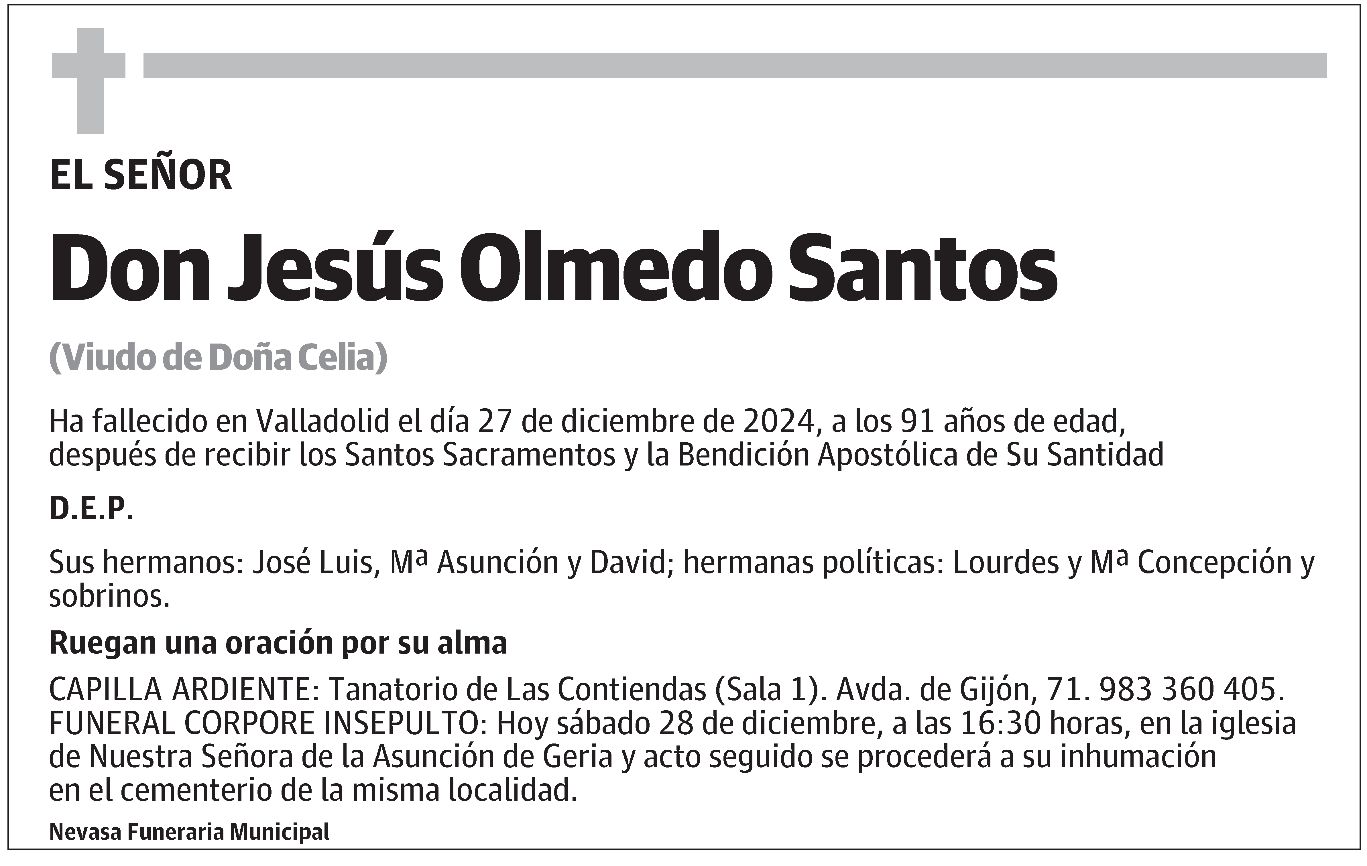 Jesús Olmedo Santos