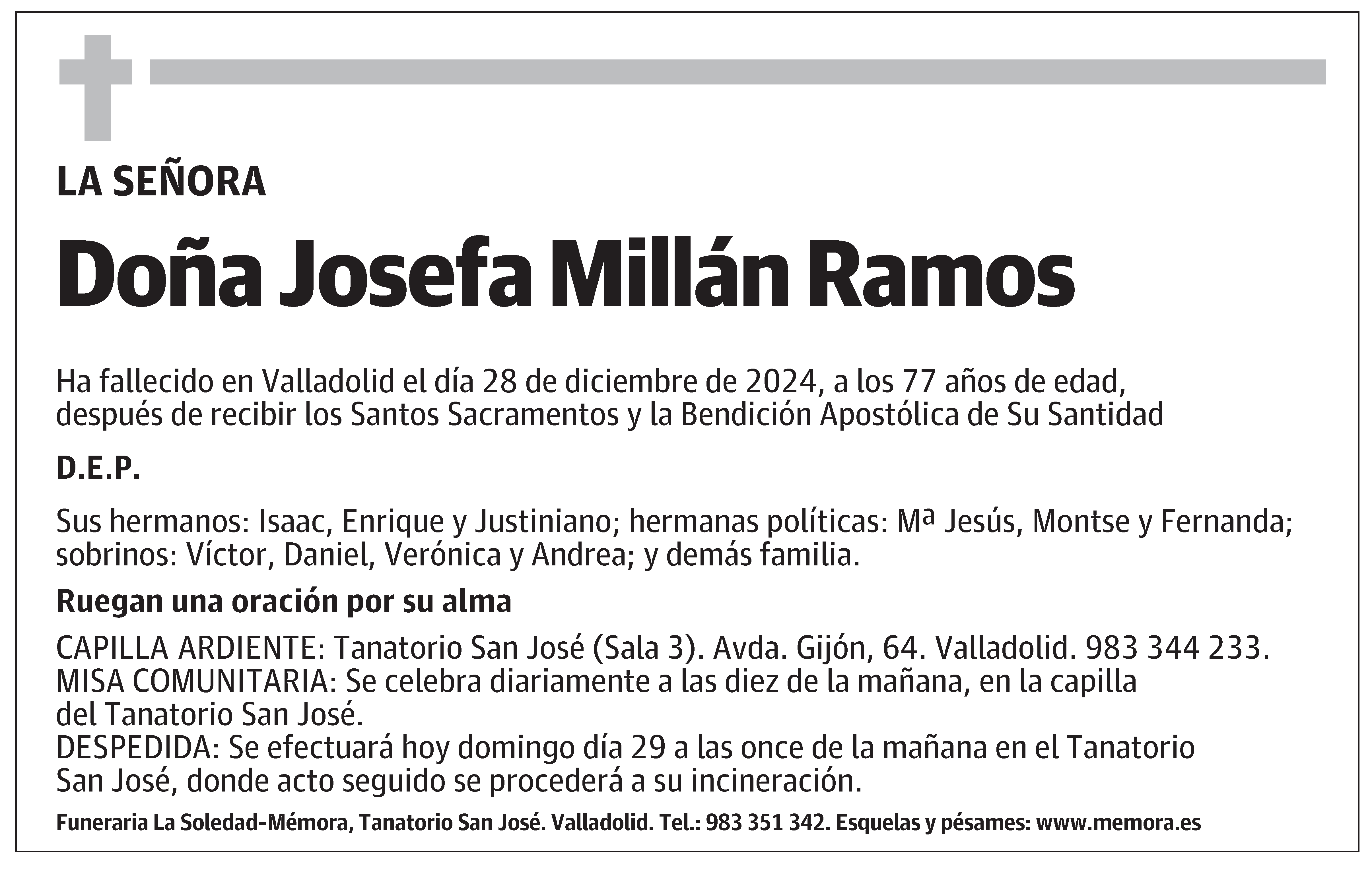 Josefa Millán Ramos