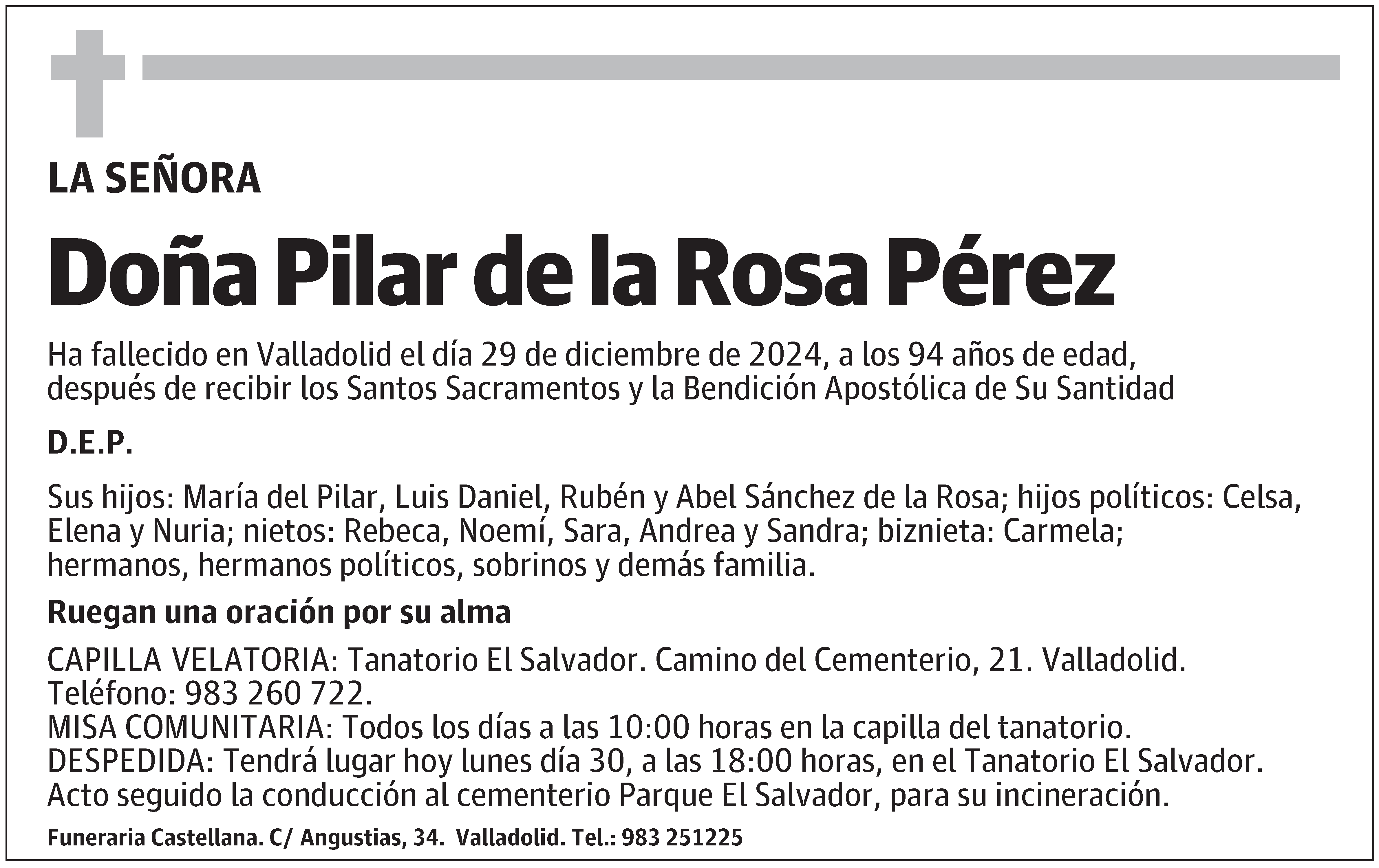 Pilar de la Rosa Pérez