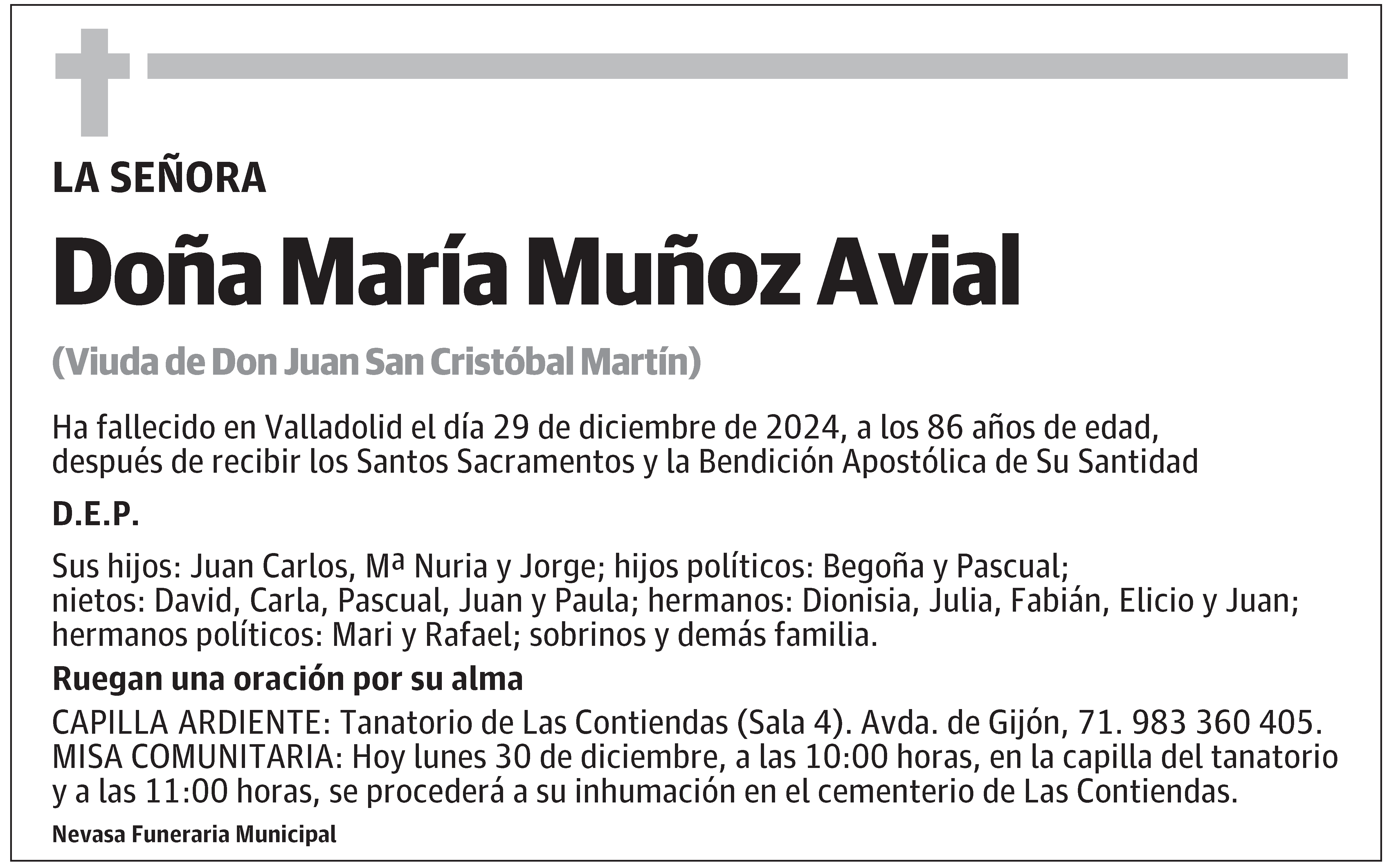 María Muñoz Avial