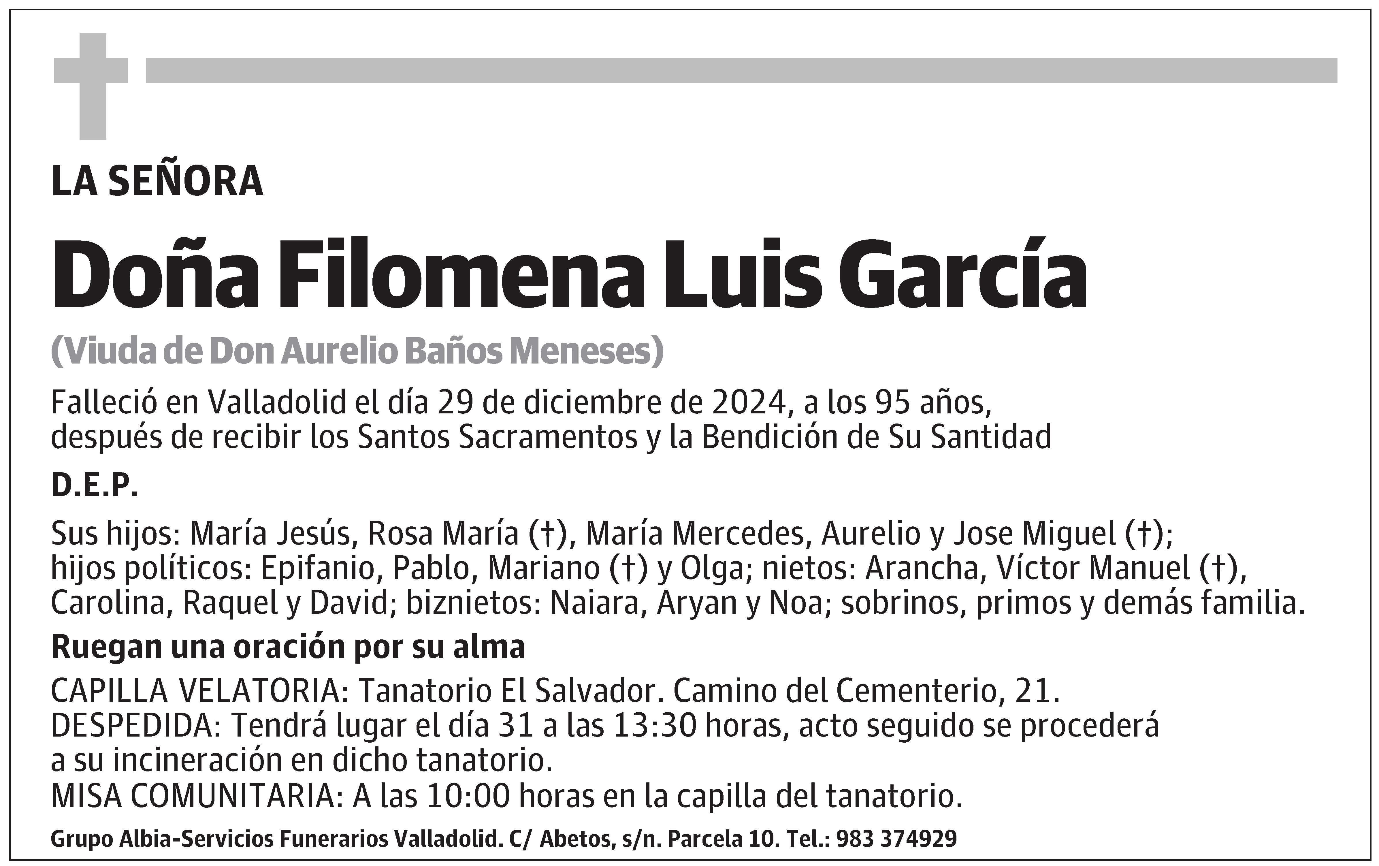 Filomena Luis García