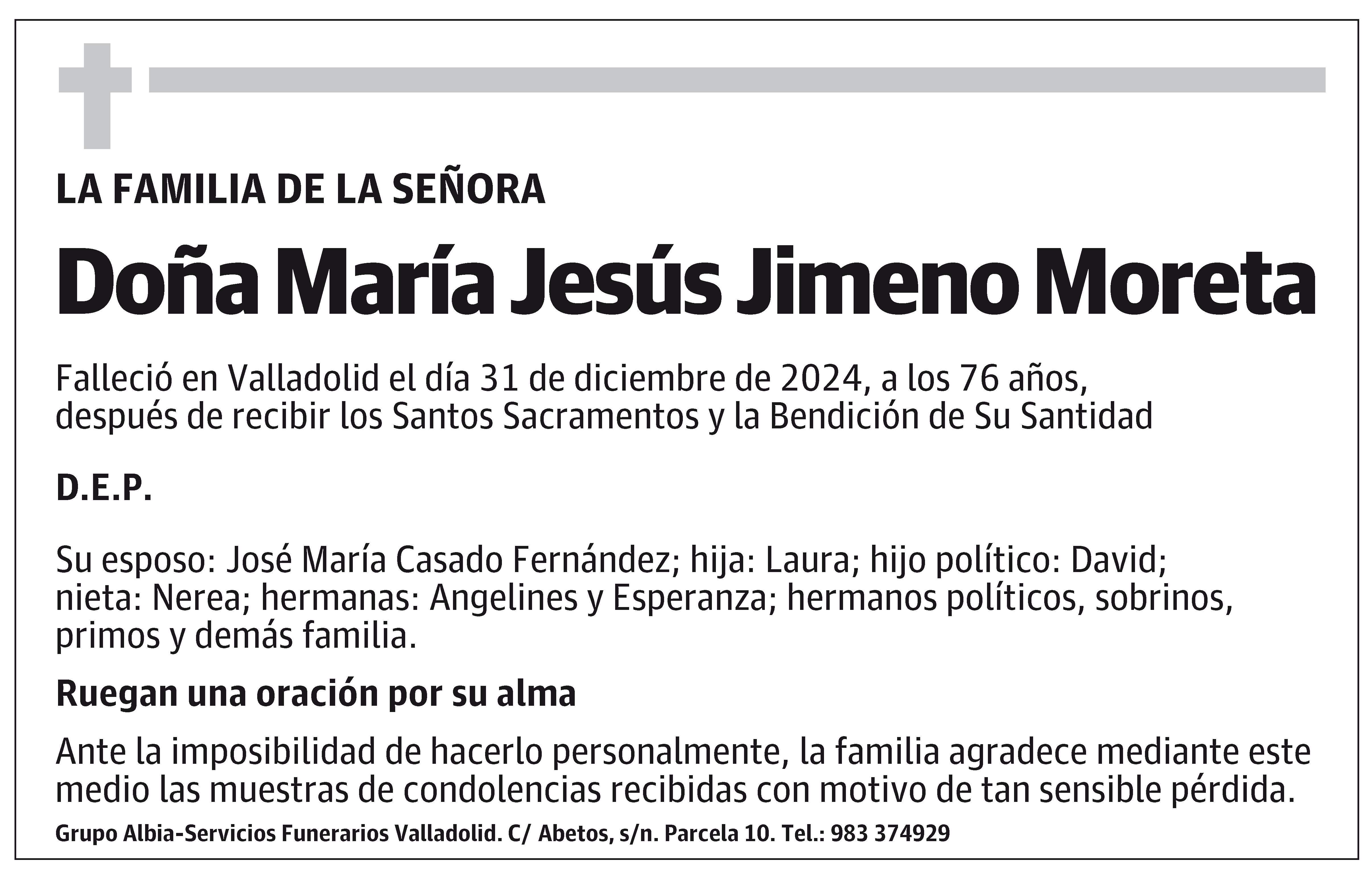 María Jesús Jimeno Moreta