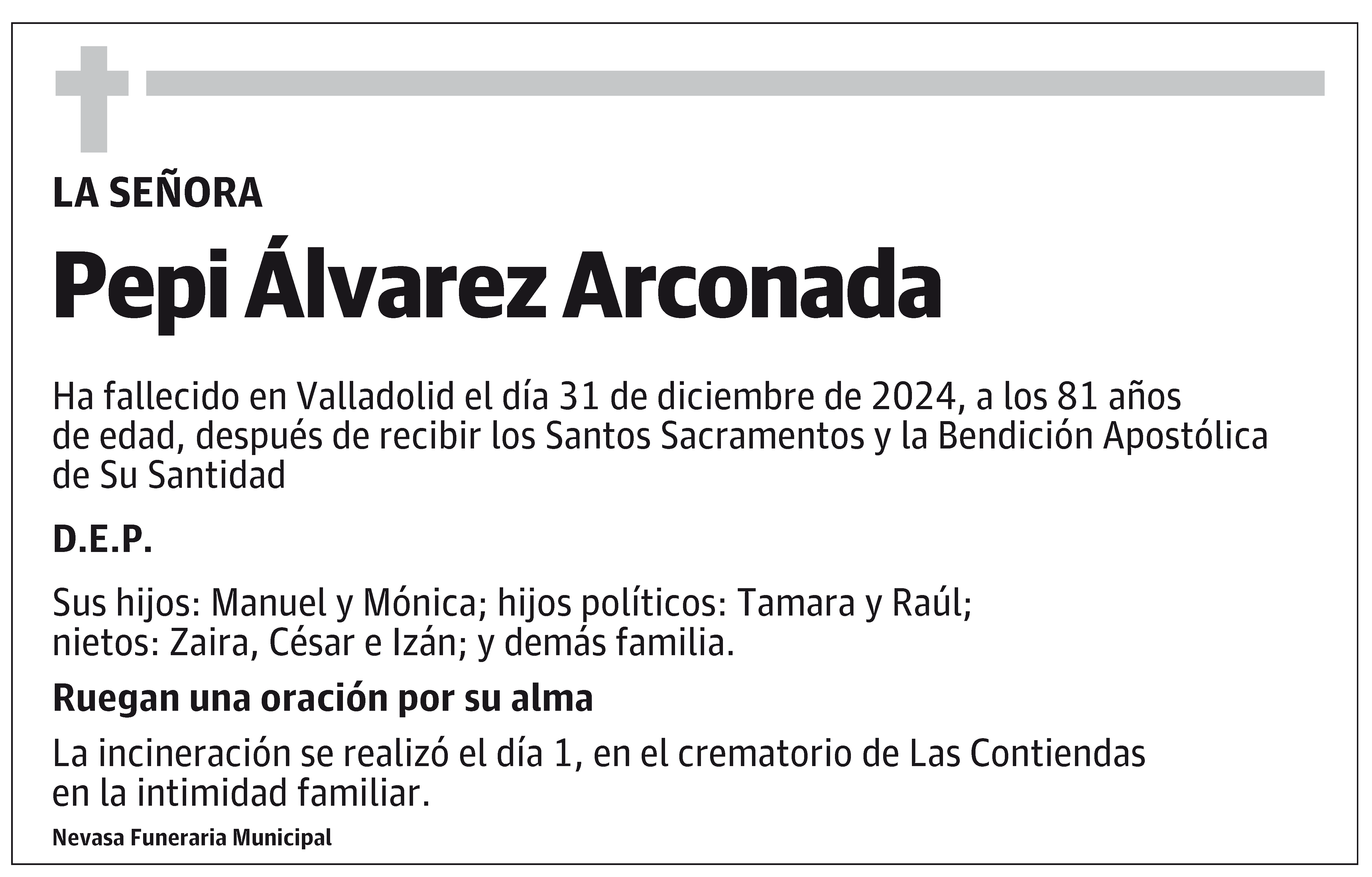 Pepi Álvarez Arconada